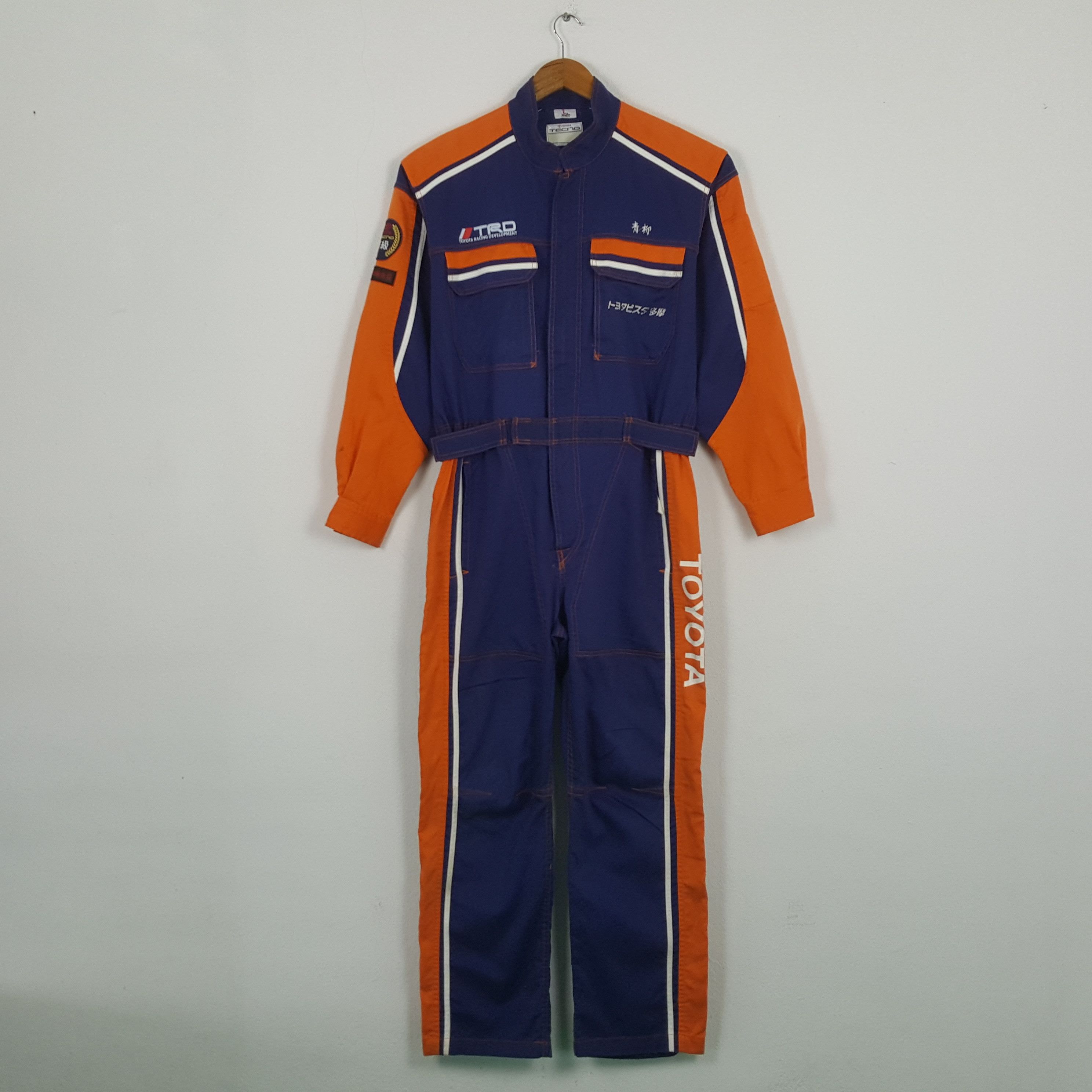 Japanese Brand Vintage Vista Tecno TRD Toyota Racing Coverall RR16 Size US M / EU 48-50 / 2 - 4 Thumbnail