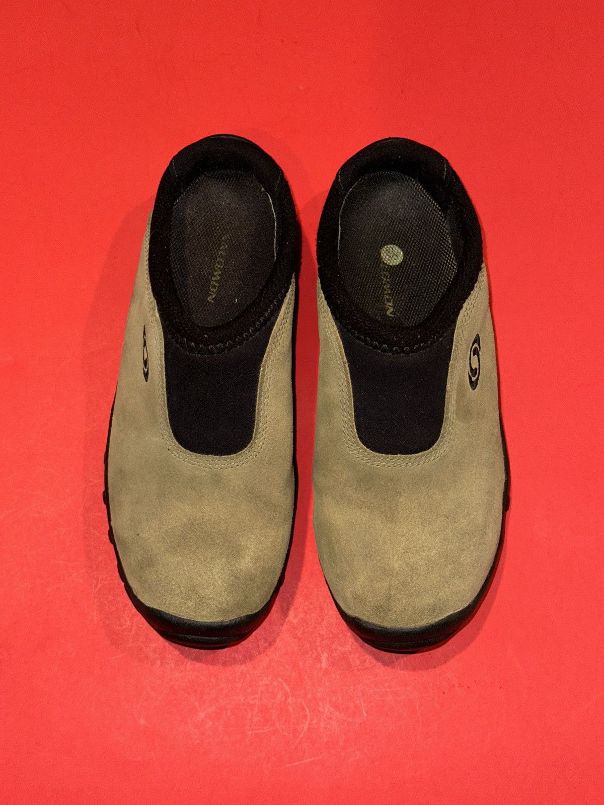 Salomon Y2K Salomon Women’s Snow Clog Olive Suede Mule Contagrip 6 Size US 6 / IT 36 - 12 Thumbnail