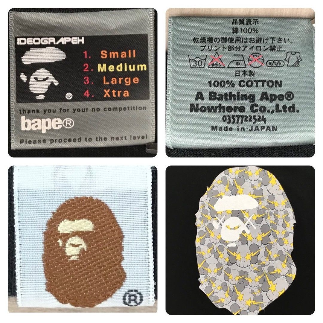 Bape × Kaws BAPE × KAWS skull sta big head T-shirt a bathing ape NIGO Size US M / EU 48-50 / 2 - 7 Thumbnail