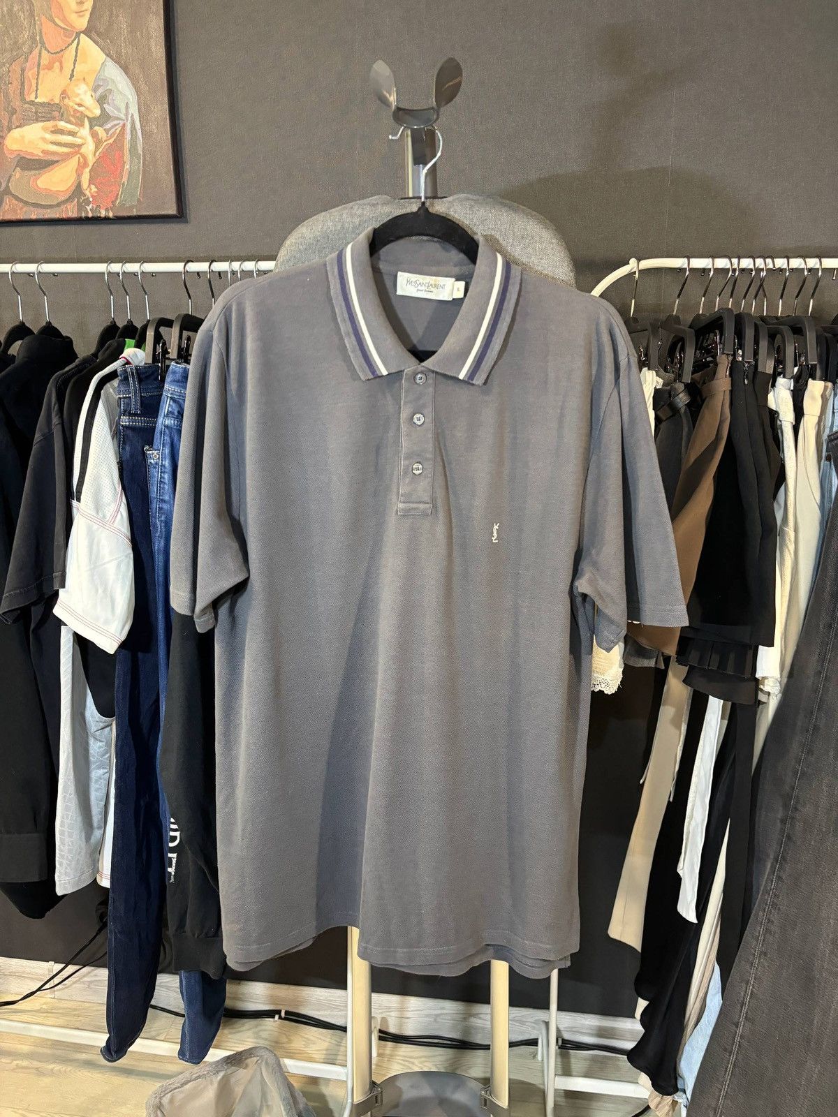 Yves Sain Laurent vintage polo Size:XL