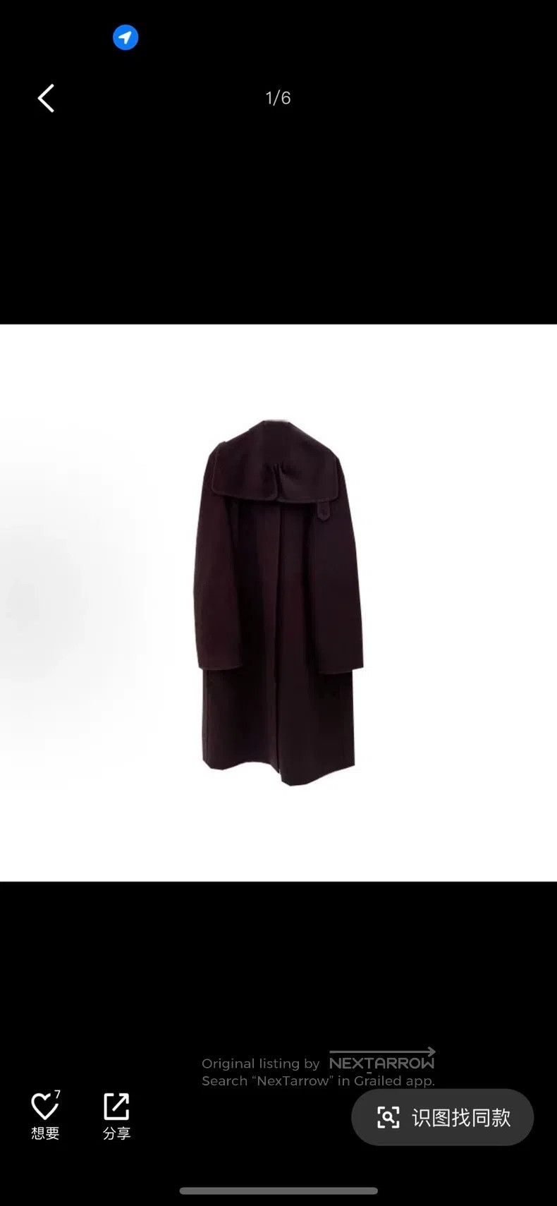 Hermes Hermes Solid Color Lapel Single-breasted Medium Length Lon Size M / US 6-8 / IT 42-44 - 1 Thumbnail
