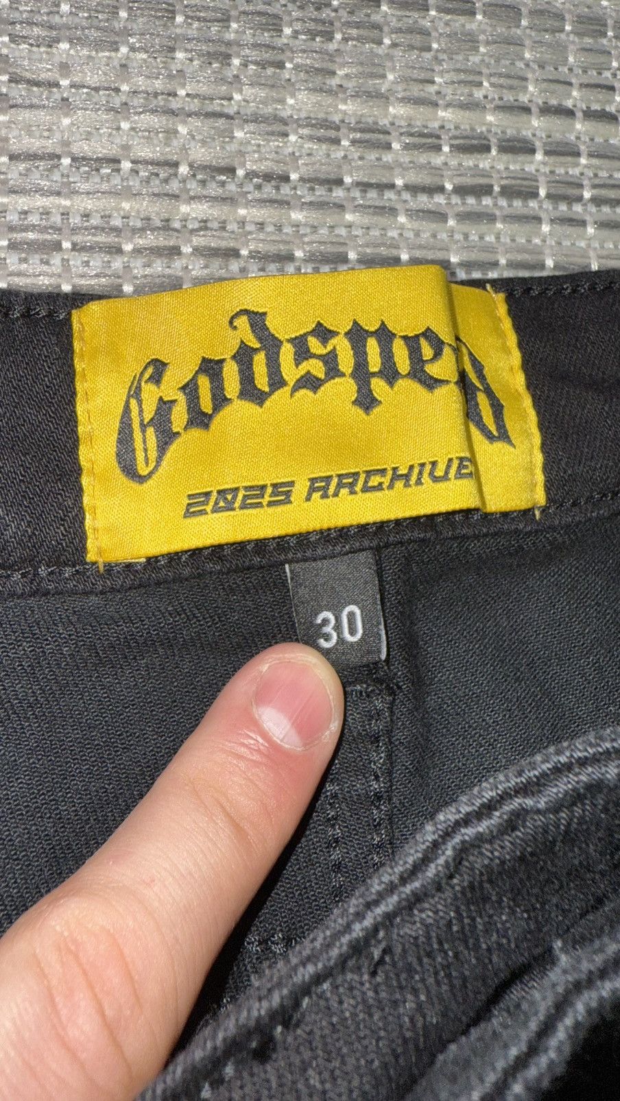 Godspeed Godspeed Infinity Denim Shorts Size US 30 / EU 46 - 2 Thumbnail