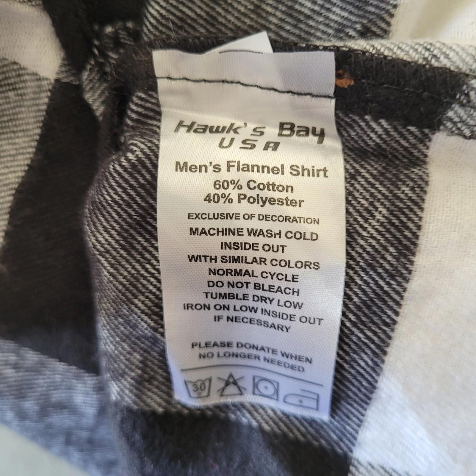Other Hawk’s Bay NEW Light Weight Flannel Shirt Jacket with Hood Size US M / EU 48-50 / 2 - 5 Thumbnail