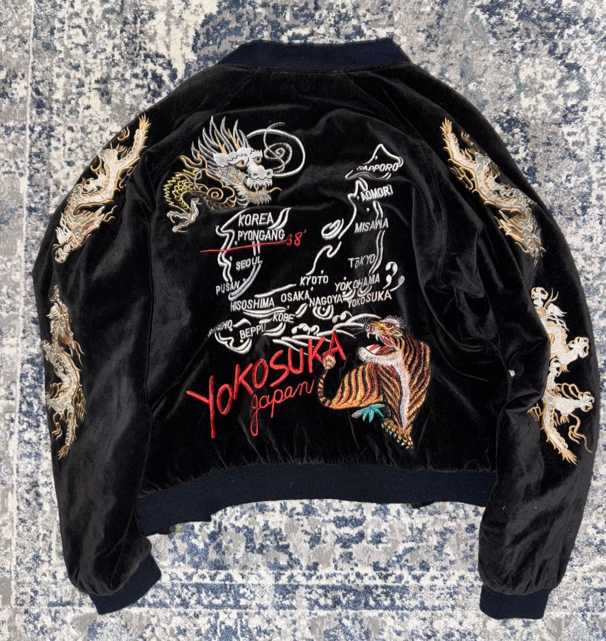 Japanese Brand Japanese Style Velour Jacket Size US M / EU 48-50 / 2 - 2 Thumbnail