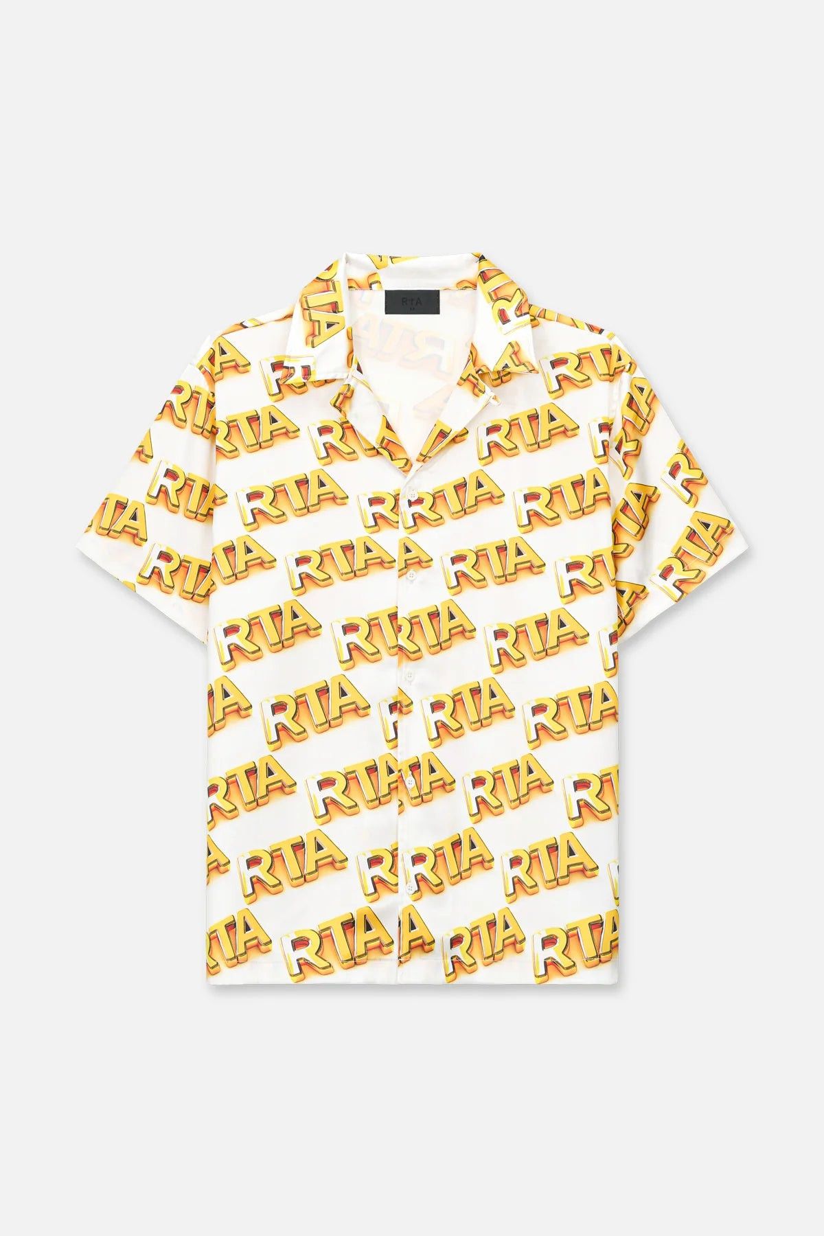 Rta - Nathan White Bullion Shirt Size US XL / EU 56 / 4 - 1 Thumbnail