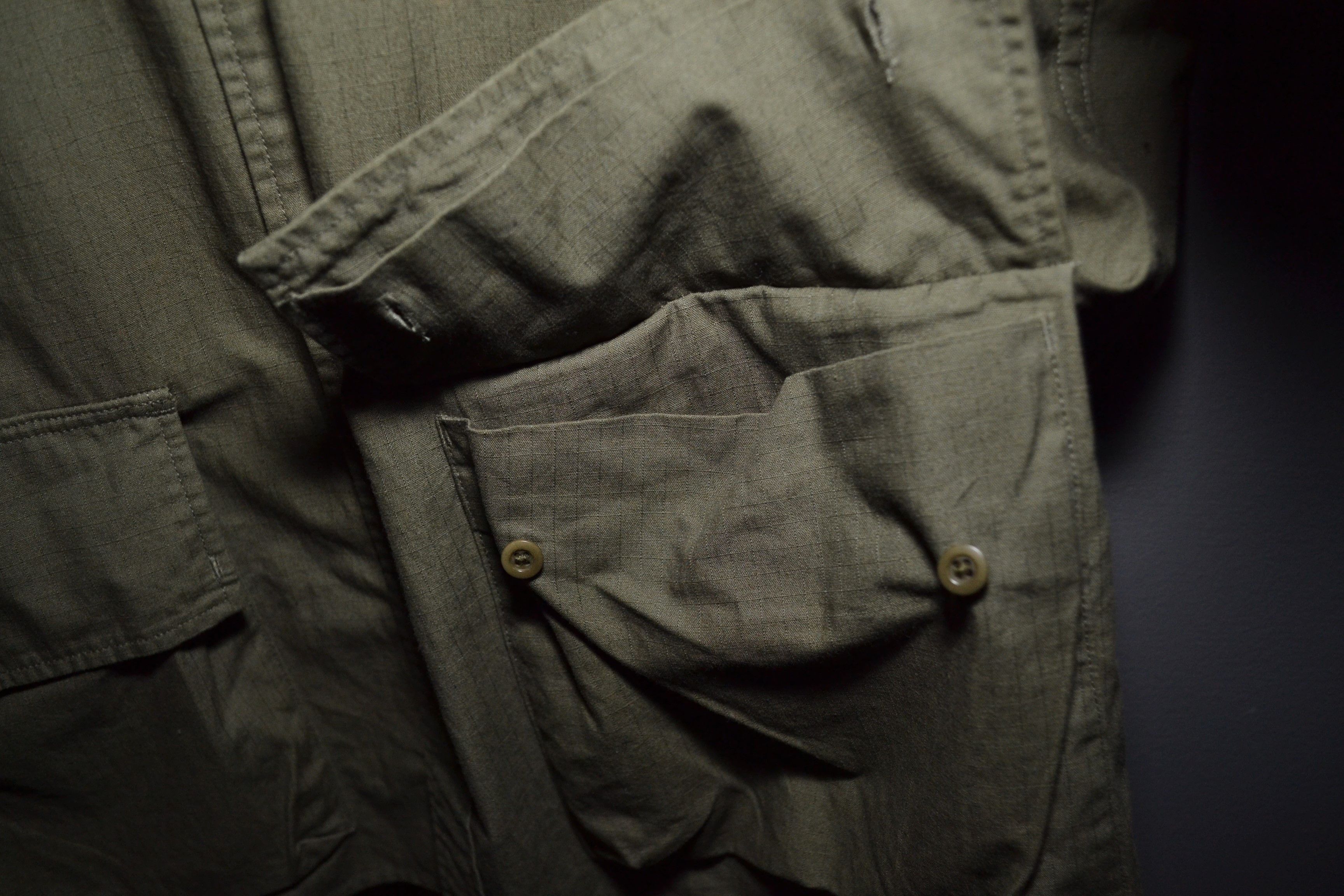 Nigel Cabourn Nigel Cabourn OG-107 Jungle Fatigues Slant Pocket Jacket 50 Size US M / EU 48-50 / 2 - 7 Thumbnail