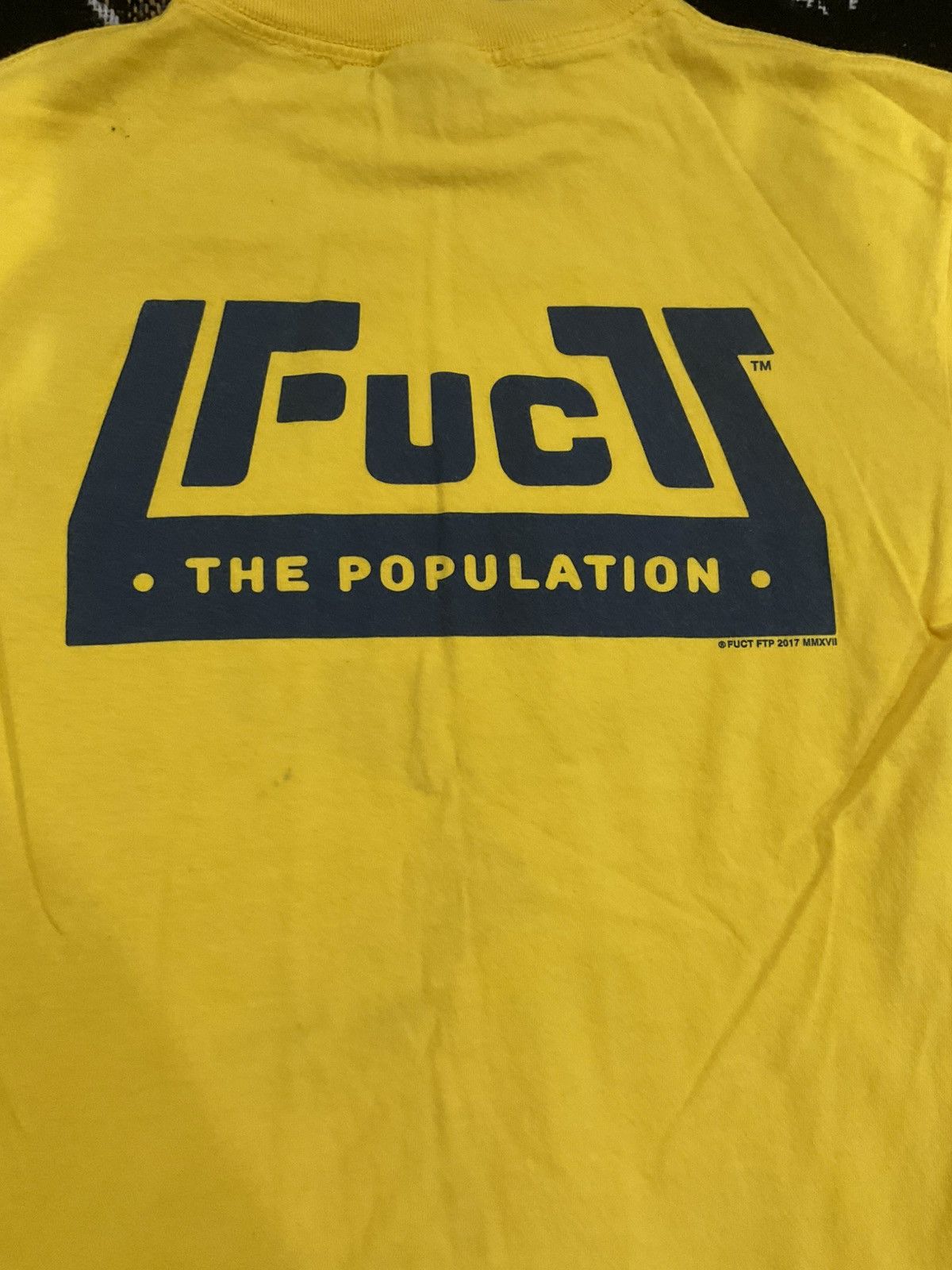 FUCT Fuct x ftp shirt yellow 2017 Size US S / EU 44-46 / 1 - 5 Thumbnail