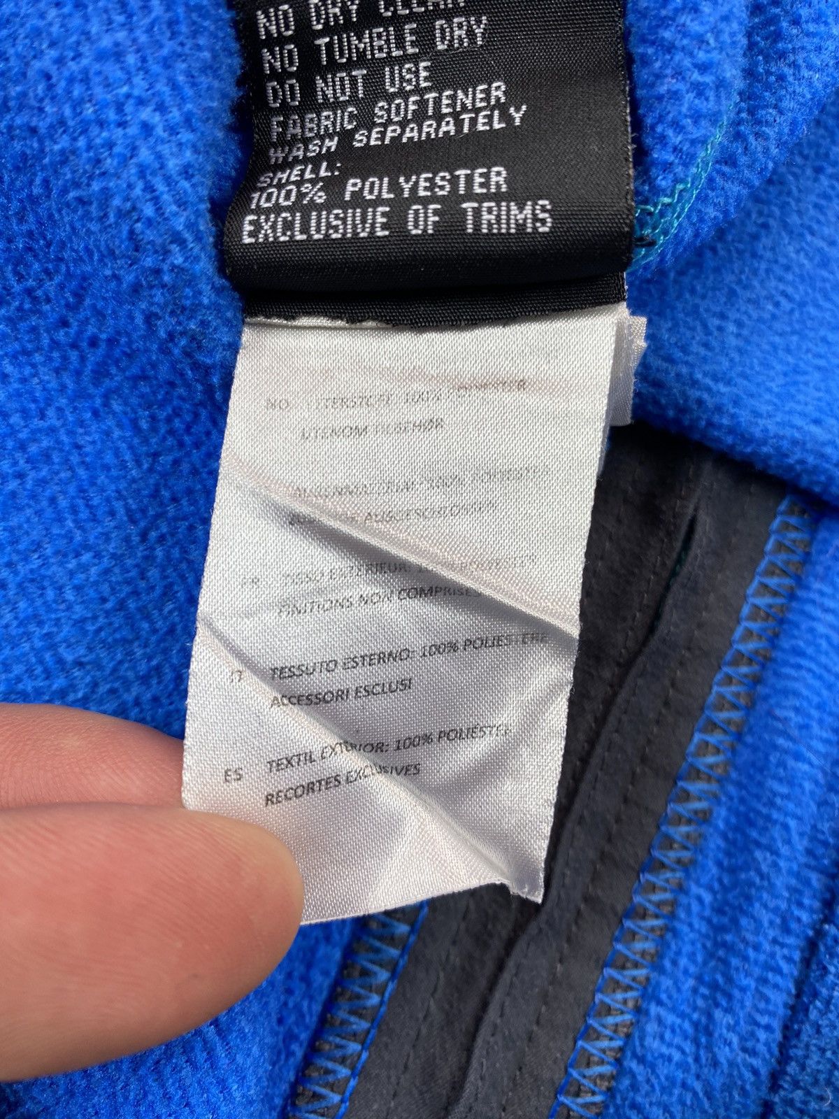 Norrona Norrona Polartec Blue Full Zip Hood Size Small Size US S / EU 44-46 / 1 - 12 Thumbnail
