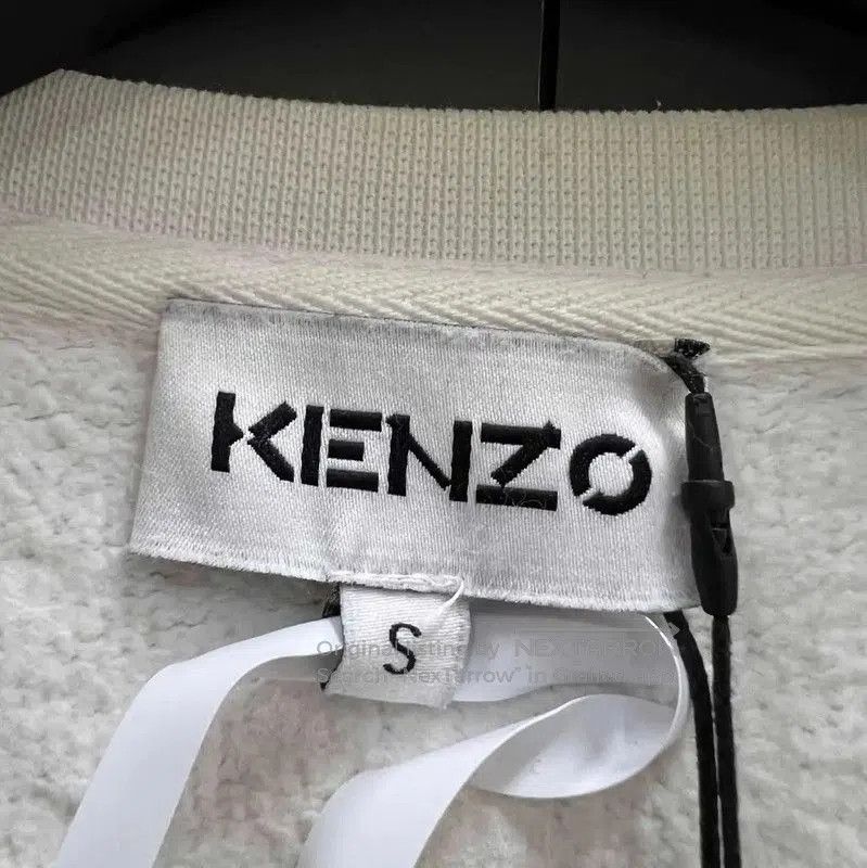 Kenzo KENZO White Cotton Long Sleeve Sweatshirt . Size S / US 4 / IT 40 - 4 Thumbnail
