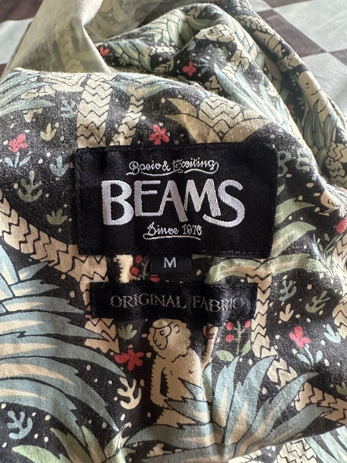 Beams Plus Beams jungle anima fullprinted coat Size US M / EU 48-50 / 2 - 6 Thumbnail