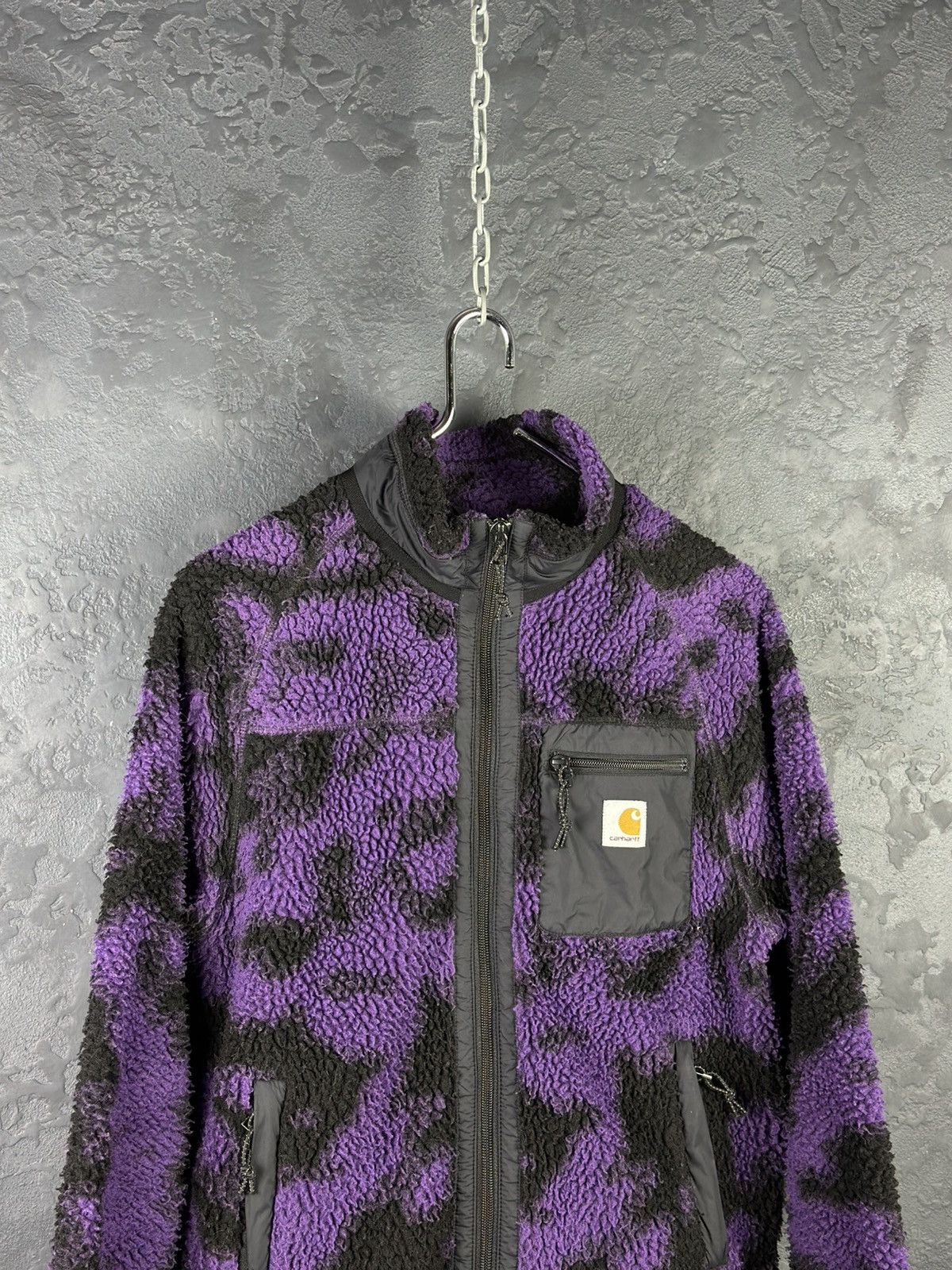 Carhartt Carhartt Work In Progress Prentis Liner Purple Camo Fleece Size US XS / EU 42 / 0 - 2 Thumbnail