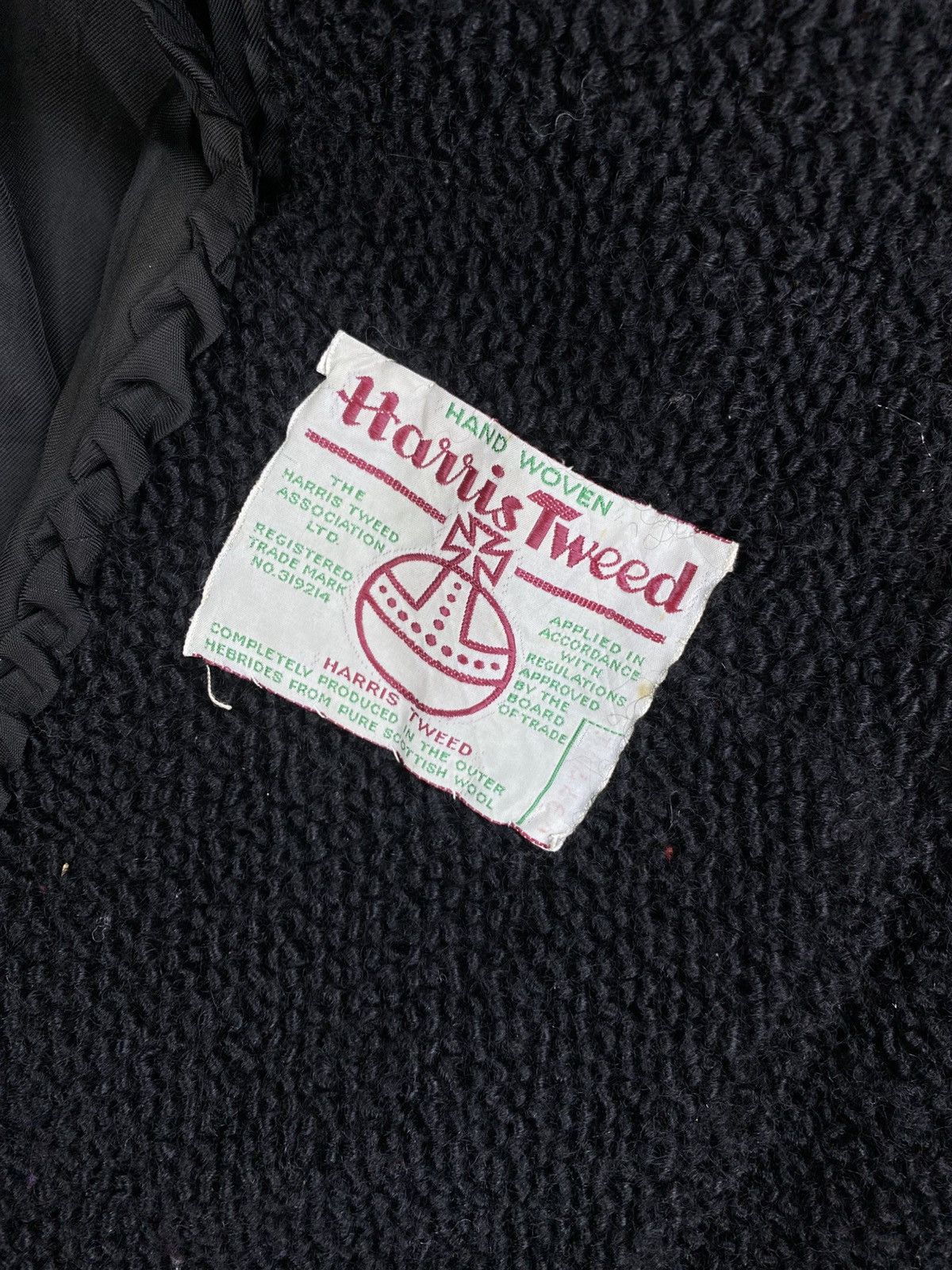 Harris Tweed Vintage Harris Tweed Double Collar Heavyweight Jacket Size US M / EU 48-50 / 2 - 8 Thumbnail