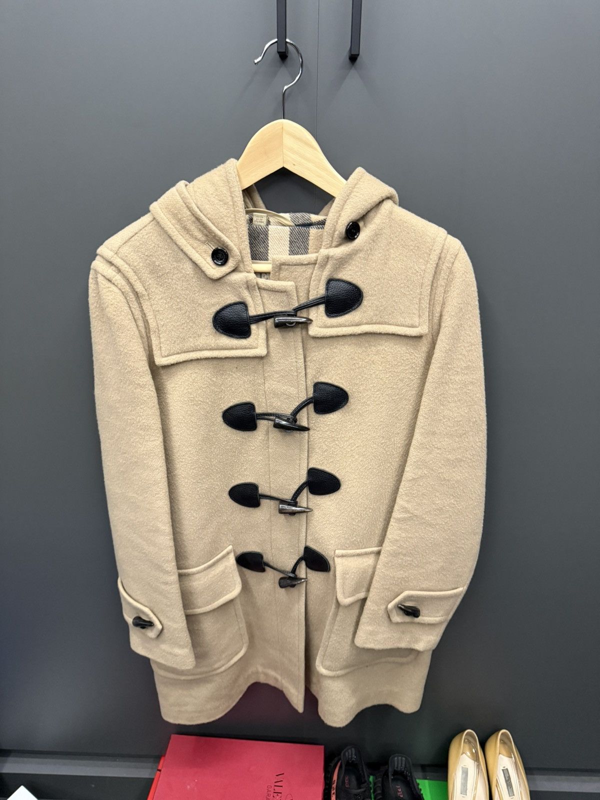 Burberry Burberry Brit Tan Duffle Toggle Coat Size 8 Size M / US 6-8 / IT 42-44 - 1 Thumbnail