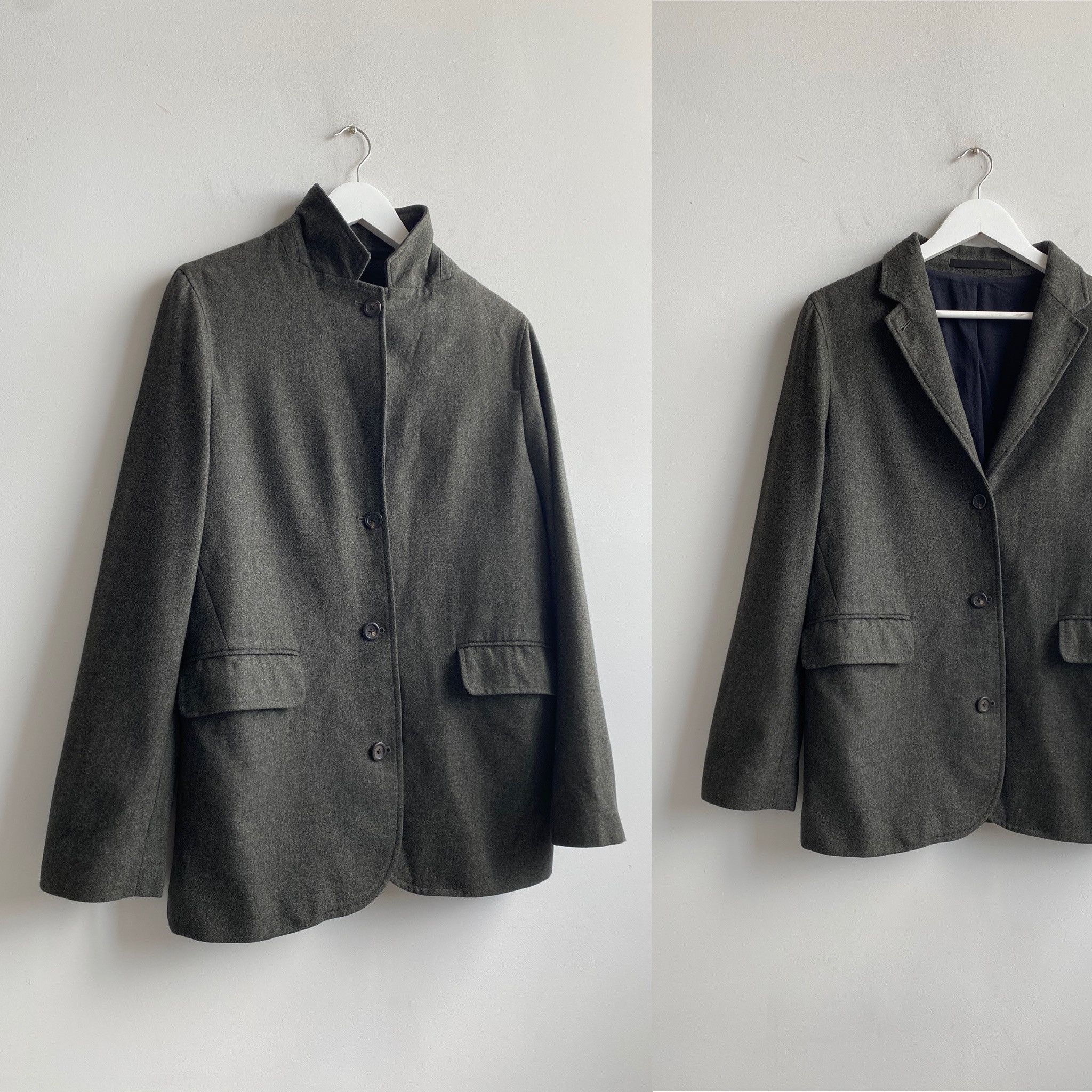 Norse Projects Norse Projects Emilia Wool Flannel Coat Blazer Size S / US 4 / IT 40 - 1 Thumbnail