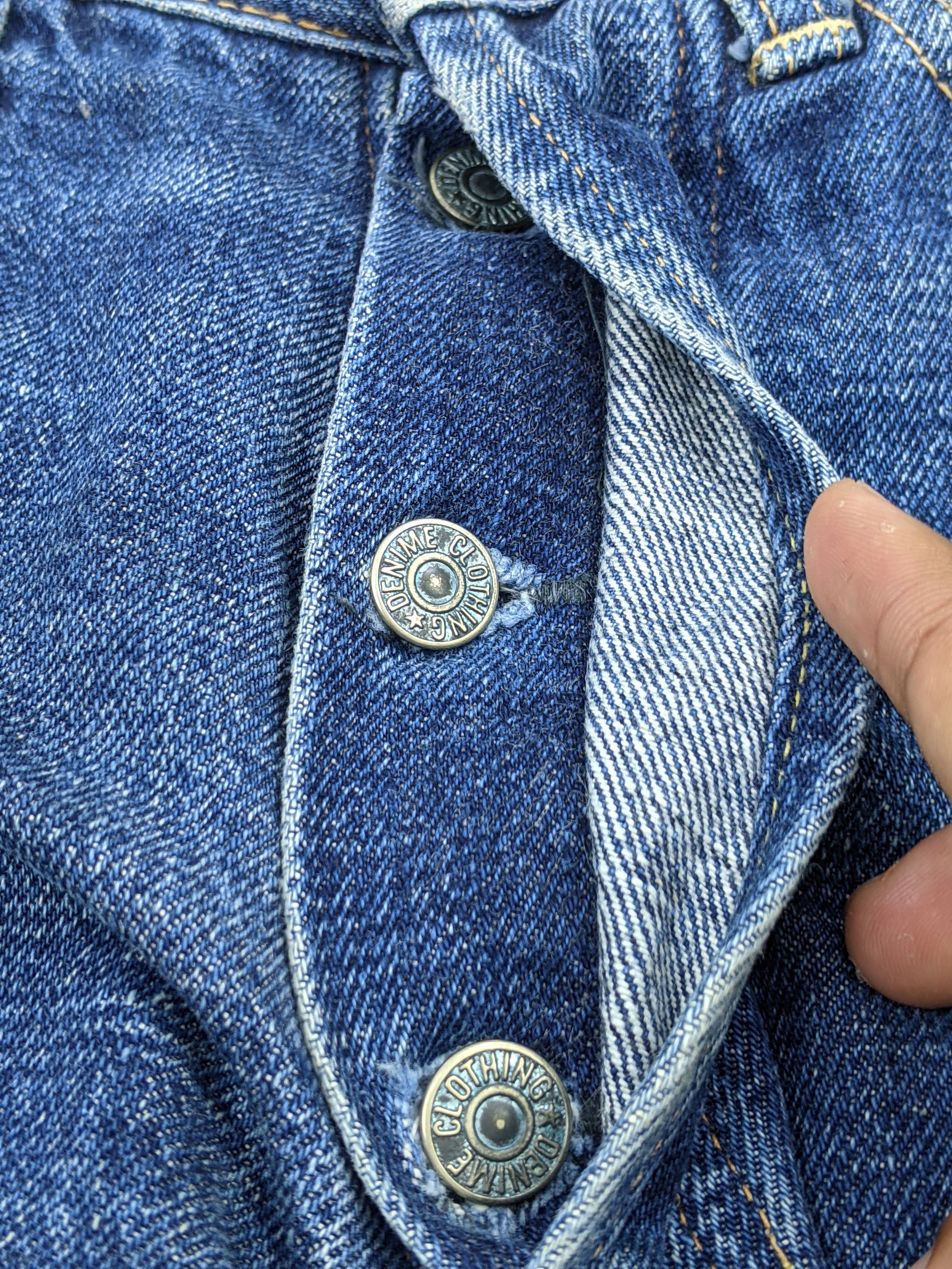 Denime × Japanese Brand × Vintage Vintage Denime Selvedge Faded Blue Jeans DJ0017Z Size US 27 - 10 Thumbnail