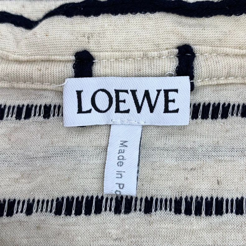 Other LOEWE Patchwork striped logo embroidered cotton round neck Size XS / US 0-2 / IT 36-38 - 5 Thumbnail