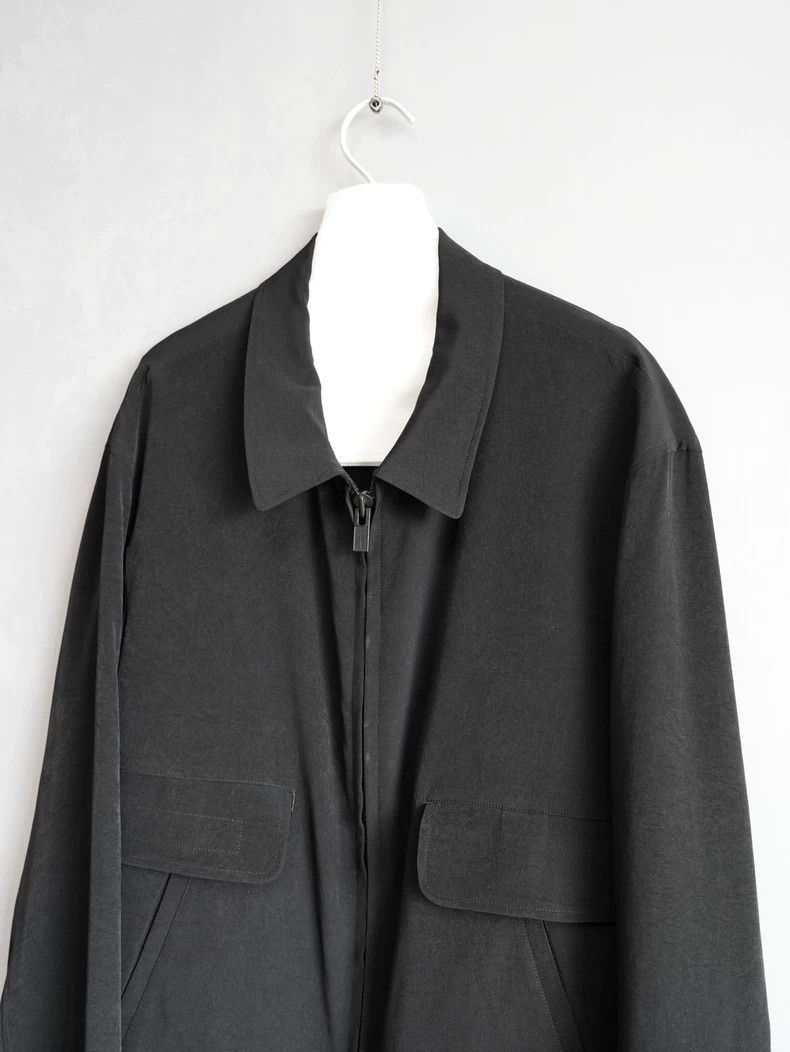 Yohji Yamamoto Yohji Yamamoto 24 SS Zip Triacetate Jacket 2504-Nextarrow Size US L / EU 52-54 / 3 - 3 Thumbnail