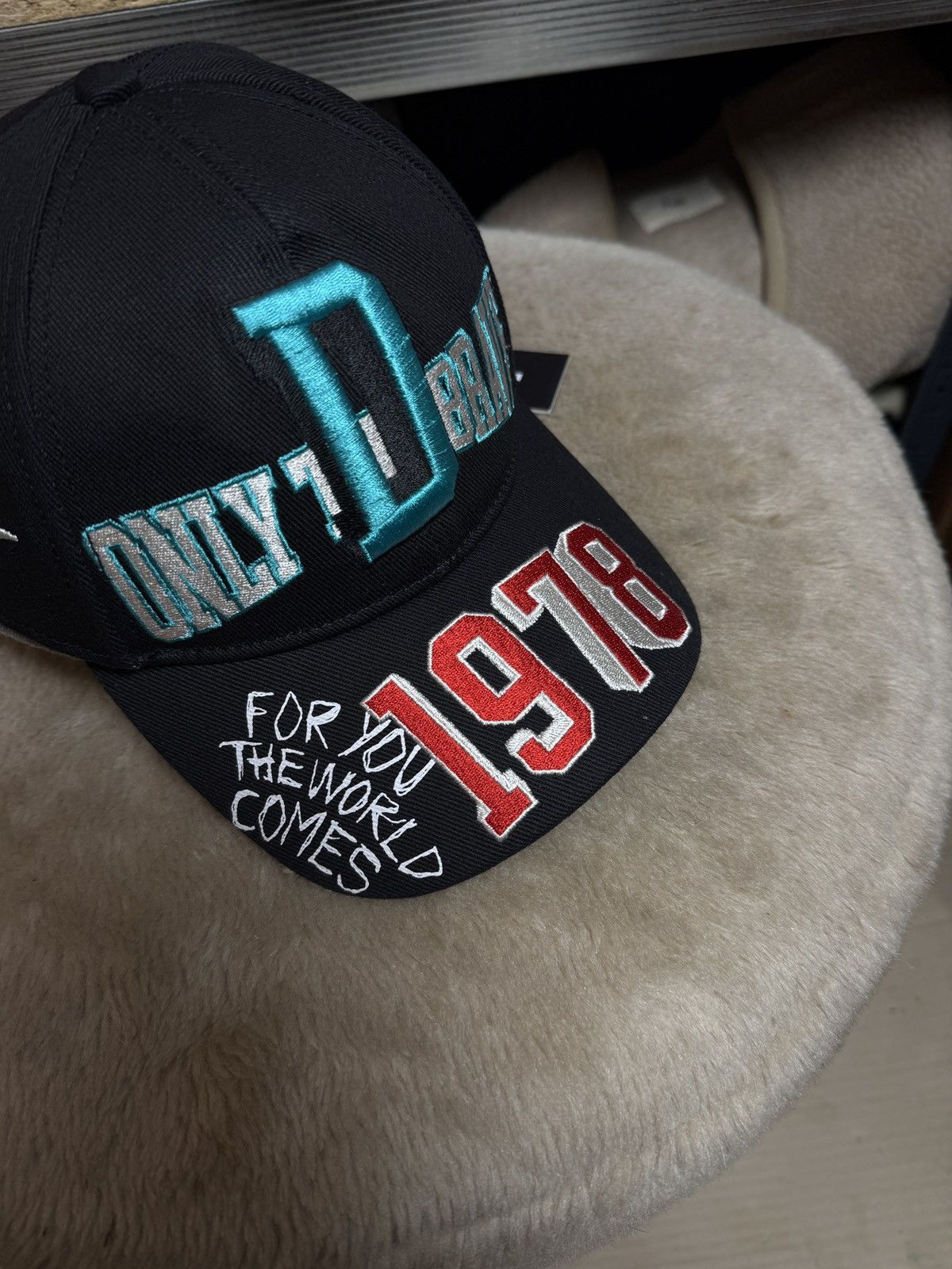 Diesel NWT!!! Diesel Only The Brave Multilogo Double Cap Size ONE SIZE - 3 Thumbnail