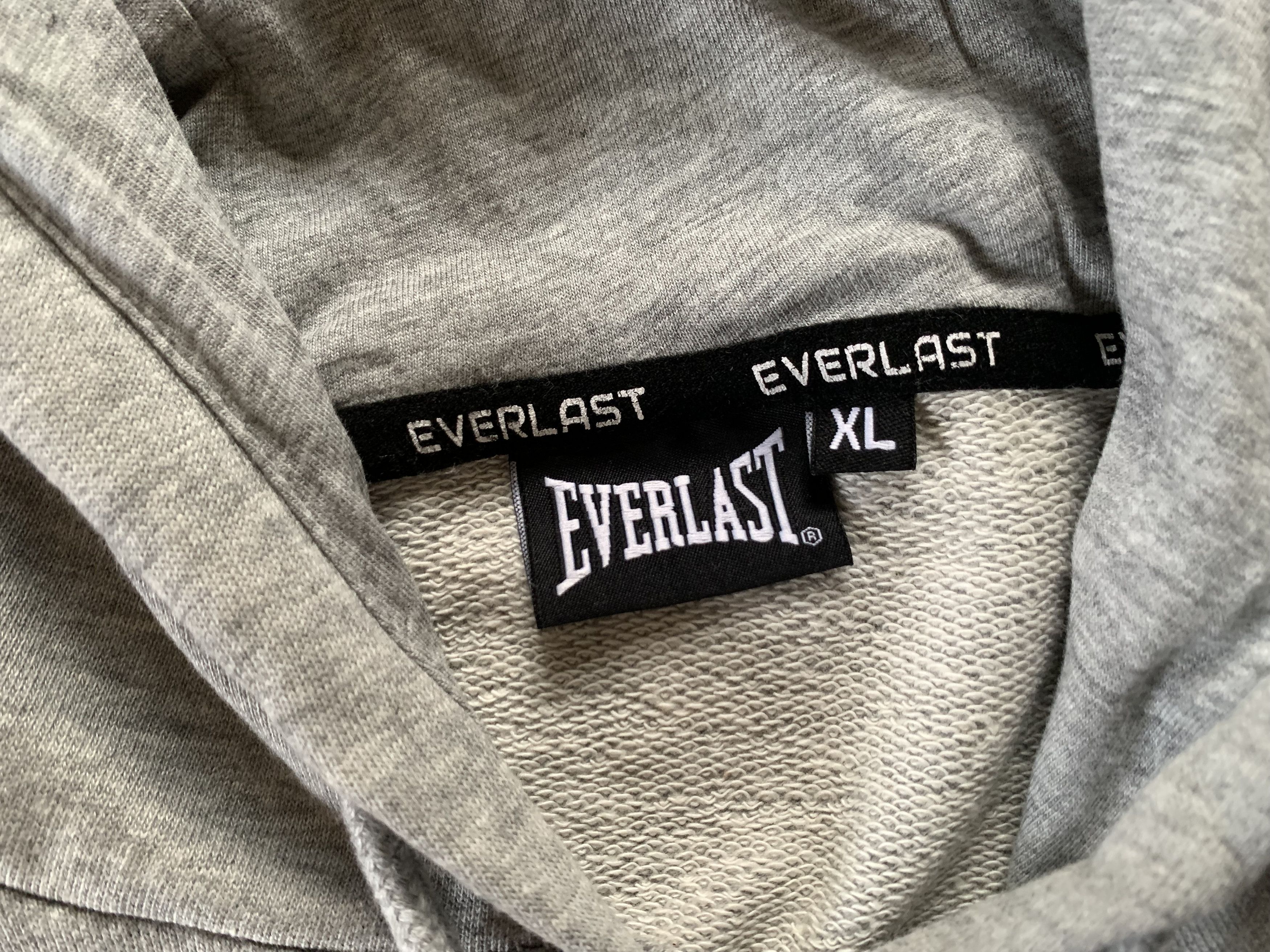 Everlast × Vintage Everlast Heavy Cotton Printed T-Shirt With Hood Size US XL / EU 56 / 4 - 6 Thumbnail