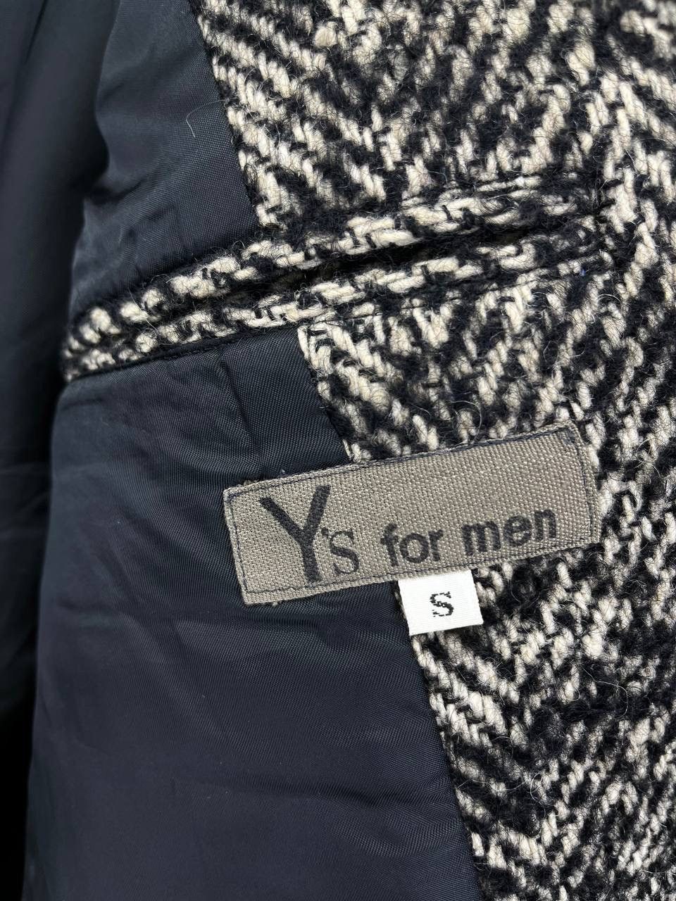 Yohji Yamamoto Vintage Yohji Yamamoto Y’s For Men Wool Button Up Jacket Size US S / EU 44-46 / 1 - 8 Thumbnail