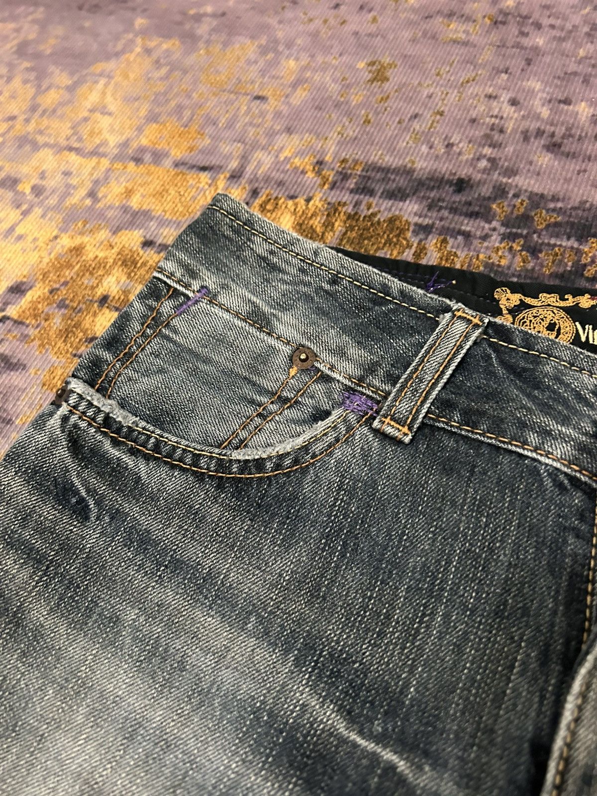 Edwin Vintage Venus Something Edwin Washed Flare Jeans Size US 30 / EU 46 - 9 Thumbnail