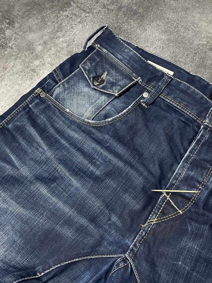 Vintage 🔥RARE🔥 Vintage Y2K Wide Pants Denim Baggy Rare Hype Size US 37 - 11 Thumbnail