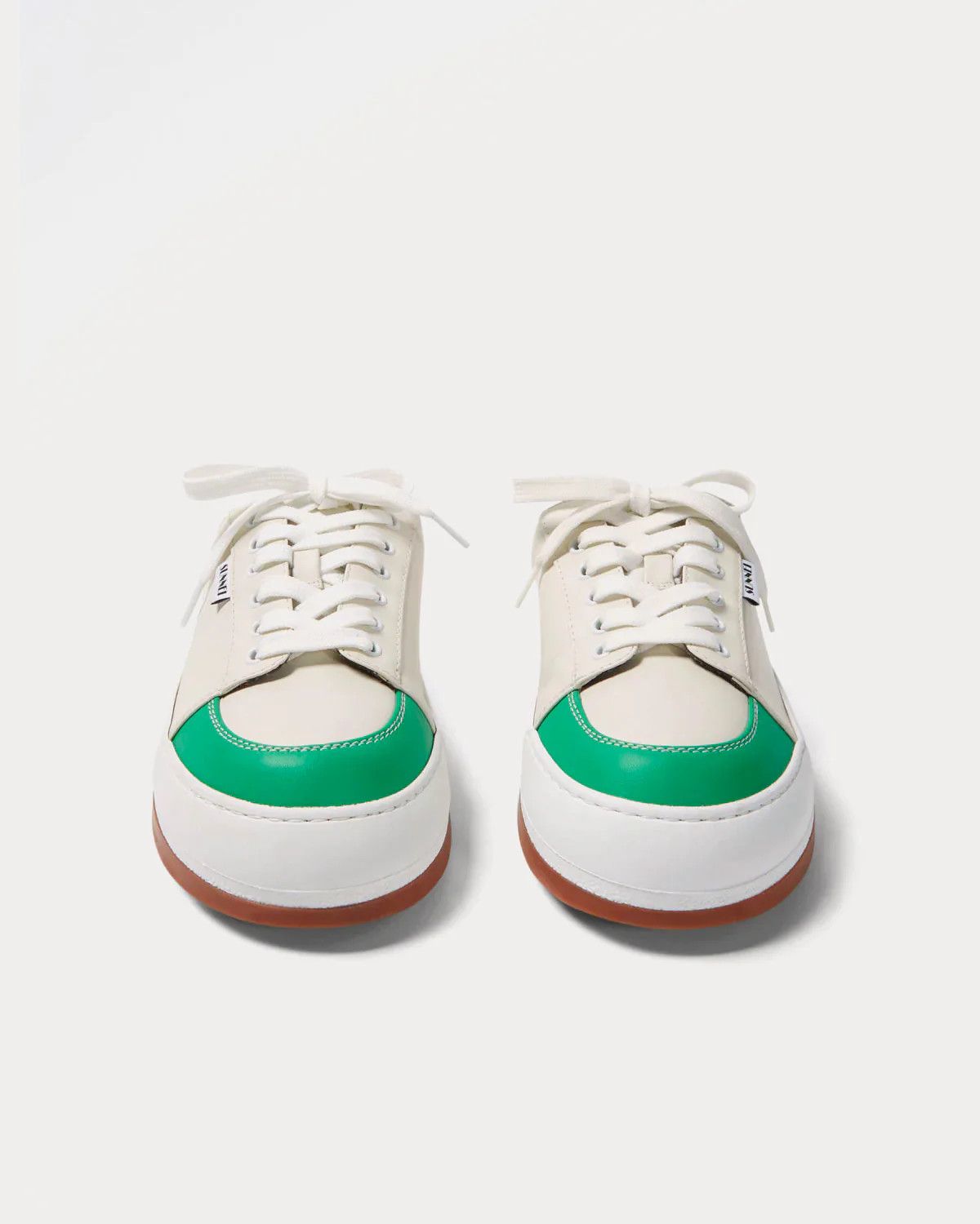 Sunnei o1mle1025 Unisex Dreamy Leather Sabot Mules in Multicolor Size US 8 / EU 41 - 3 Thumbnail