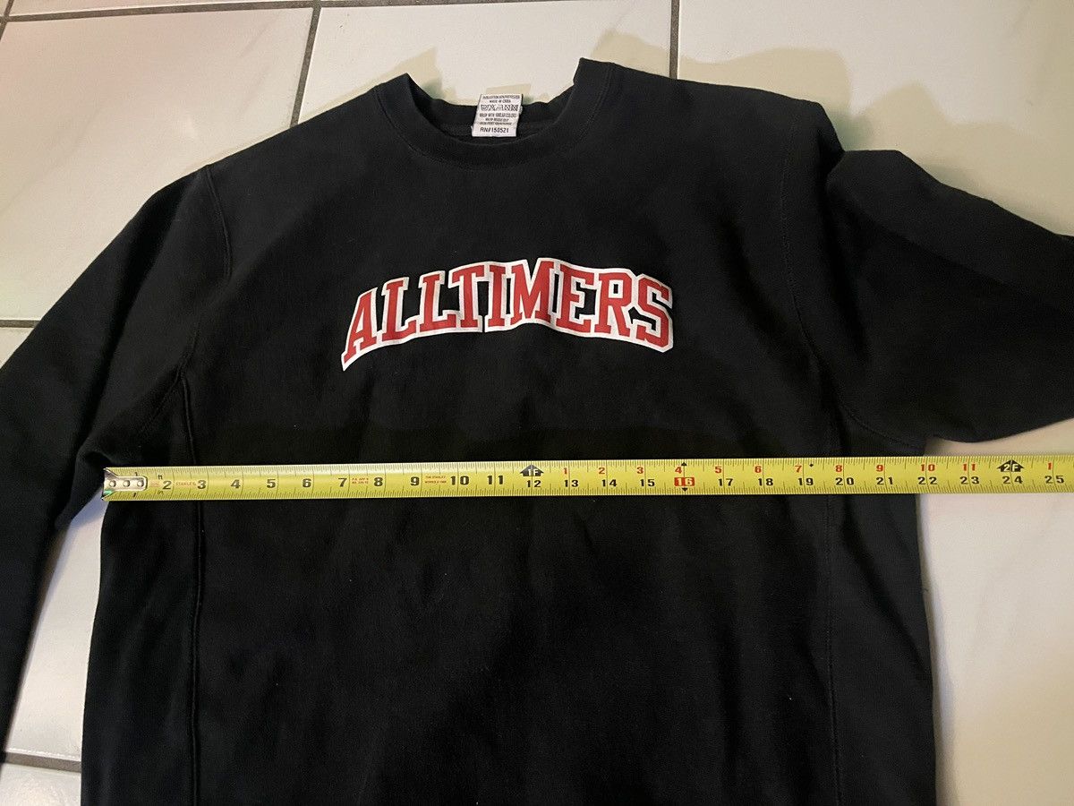 Alltimers Alltimers Crewneck Pullover Sweatshirt College Black Size XL Size US XL / EU 56 / 4 - 6 Thumbnail