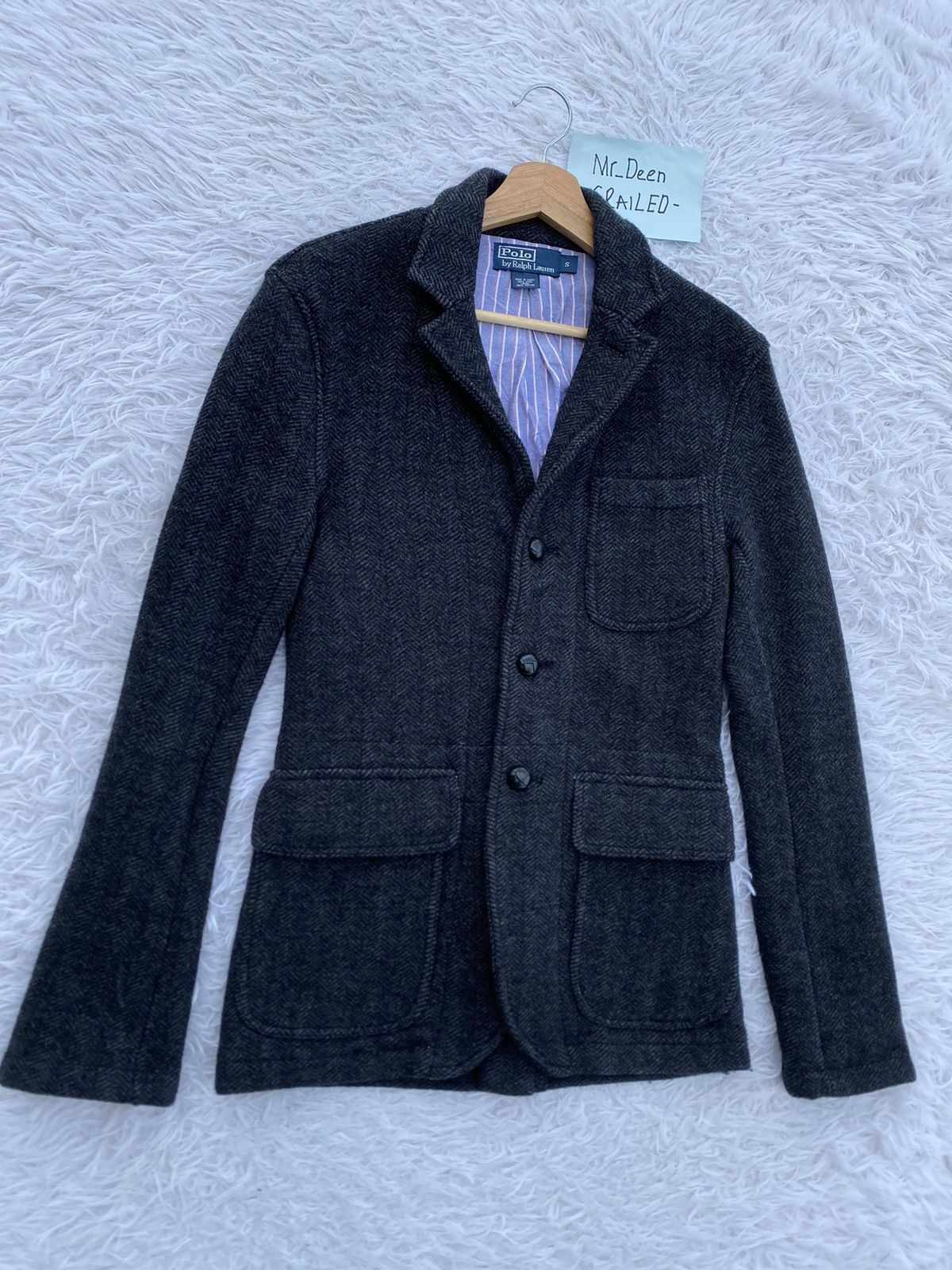 Polo Ralph Lauren Rare Vintage Polo Ralph Lauren Wool Coat/ Jacket Size US S / EU 44-46 / 1 - 2 Thumbnail