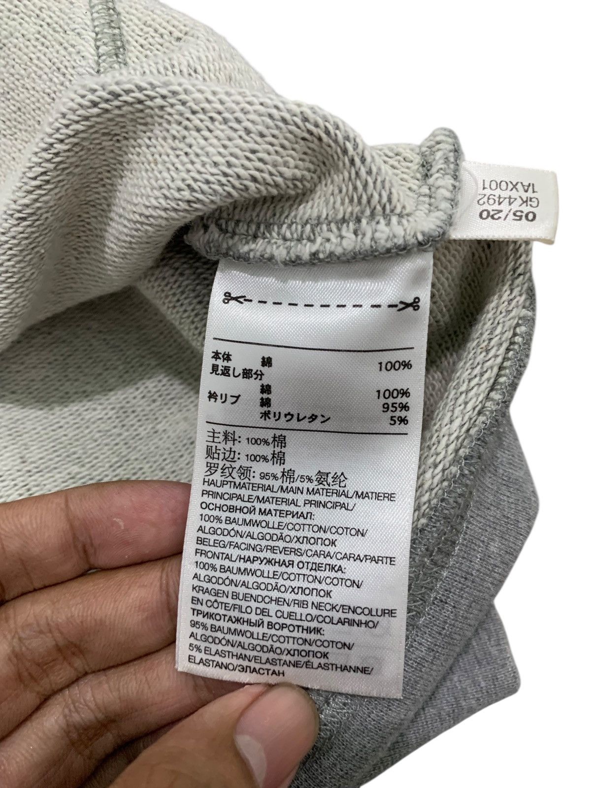 Japanese Brand × Yohji Yamamoto Yohji Yamamoto Y3 Logo Hoodie Size US XS / EU 42 / 0 - 7 Thumbnail