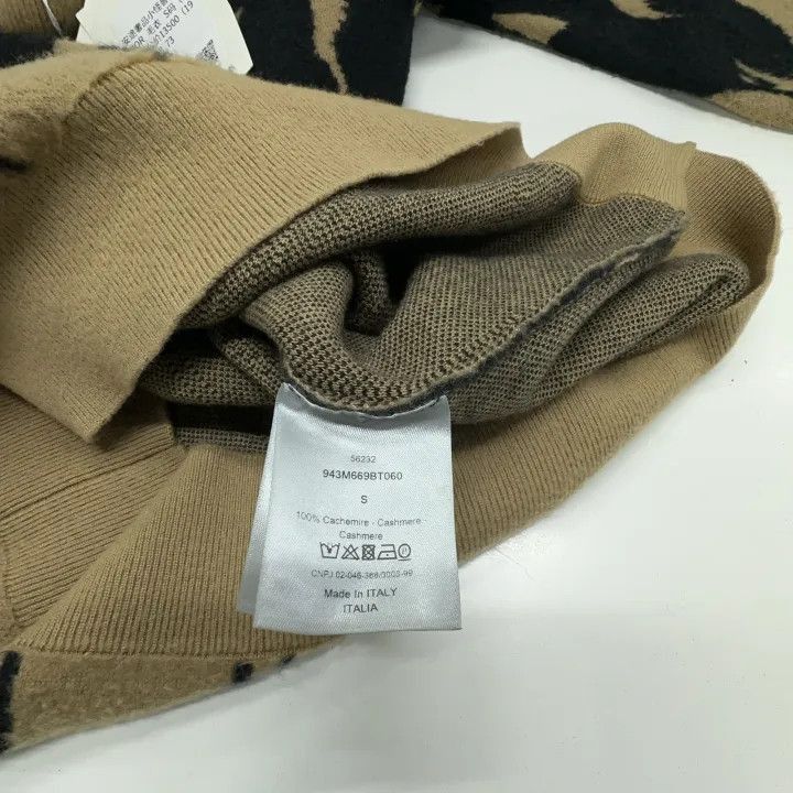 Dior Dior Dior Goat Wool Pattern Turtleneck Sweater 0079-2507 Size US S / EU 44-46 / 1 - 5 Thumbnail