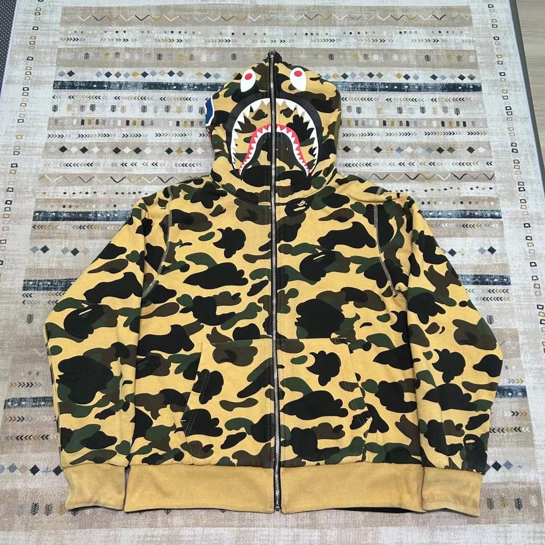 CAMO UNIVERSE SHARK FULL ZIP HOODIE