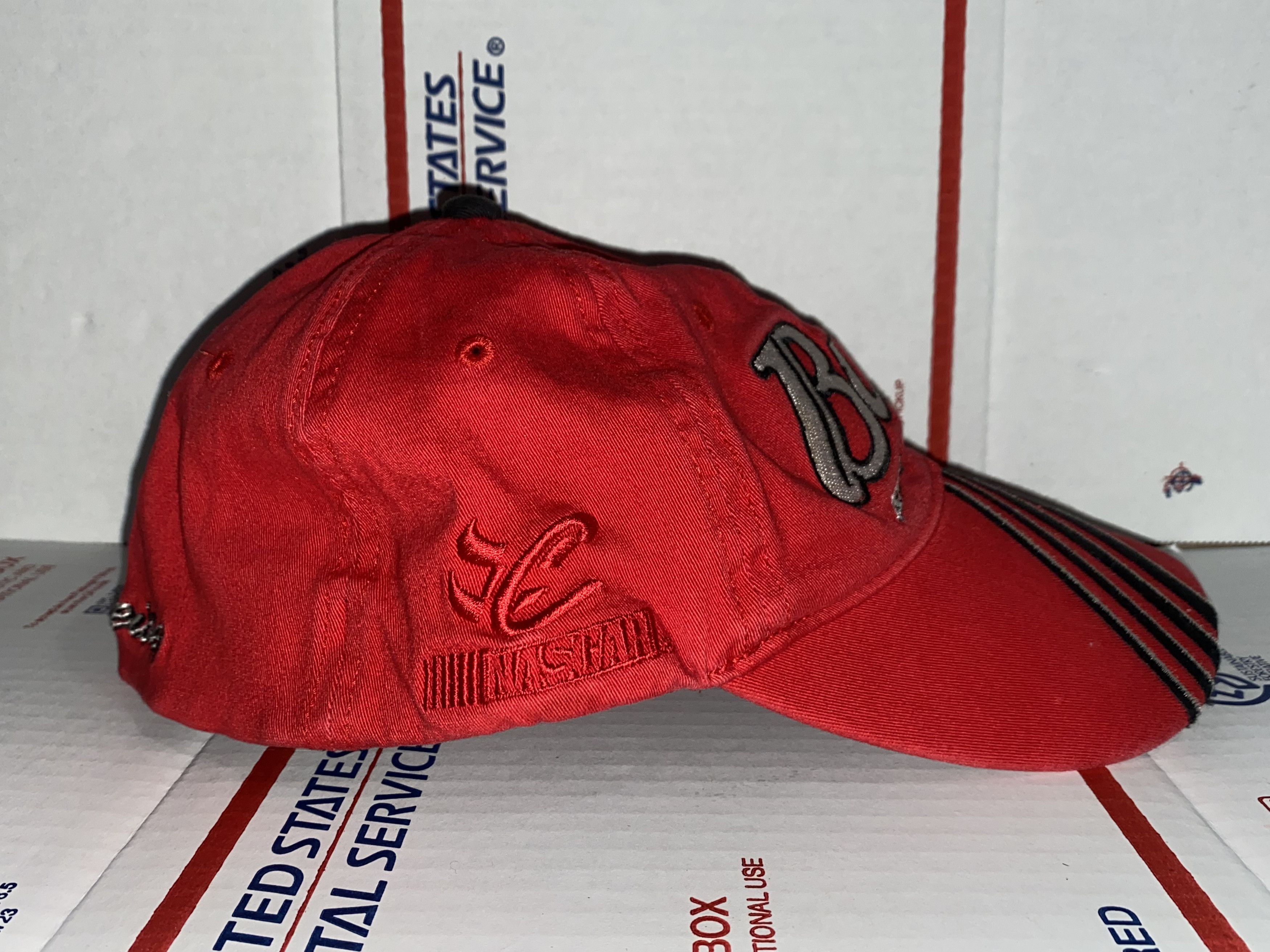 Chase Authentics BUD Budweiser King Beers Baseball Cap dad hat Dale Earnhardt Size ONE SIZE - 6 Thumbnail
