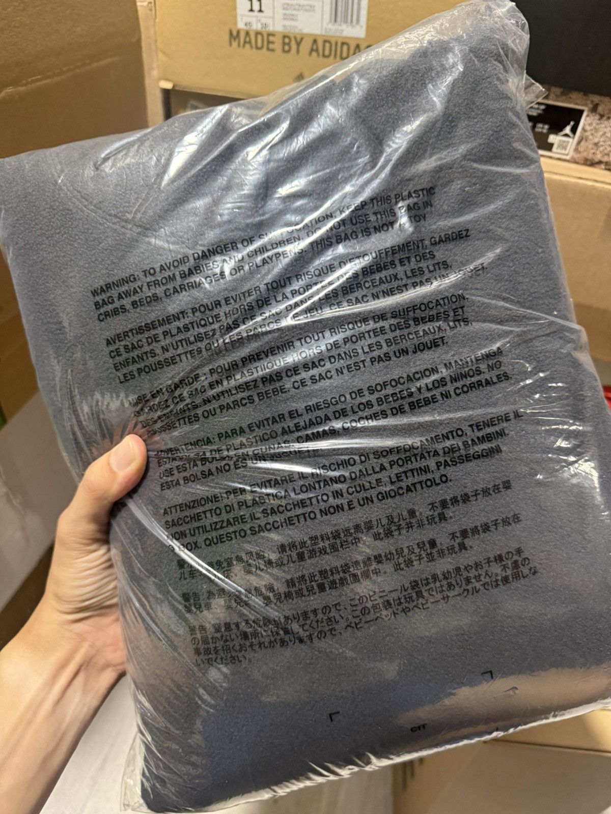 Balenciaga × Gap × Kanye West Yeezy Gap Engineered By Balenciaga Polar Fleece Hoodie Size US XXL / EU 58 / 5 - 4 Thumbnail