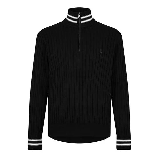 image of Neil Barrett O1G2R1Mq0424 Knit Track In Black, Men's (Size XL)