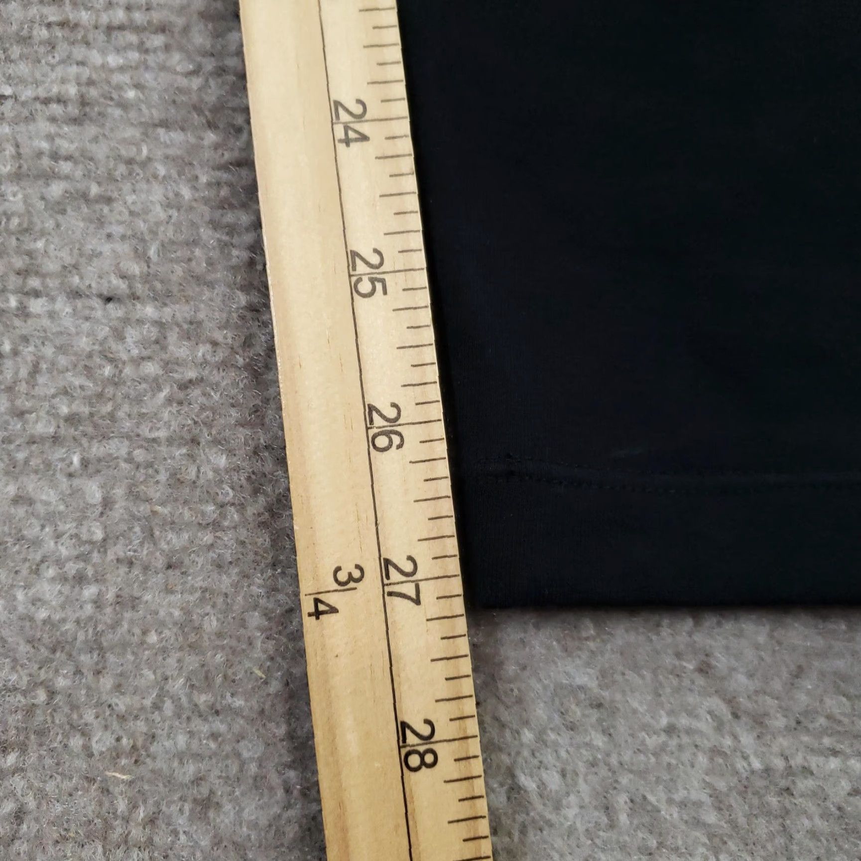 Vintage Lysse Leggings Womens XS Black High Rise 360 Smoothing Waistband Size 26" / US 2 / IT 38 - 3 Thumbnail