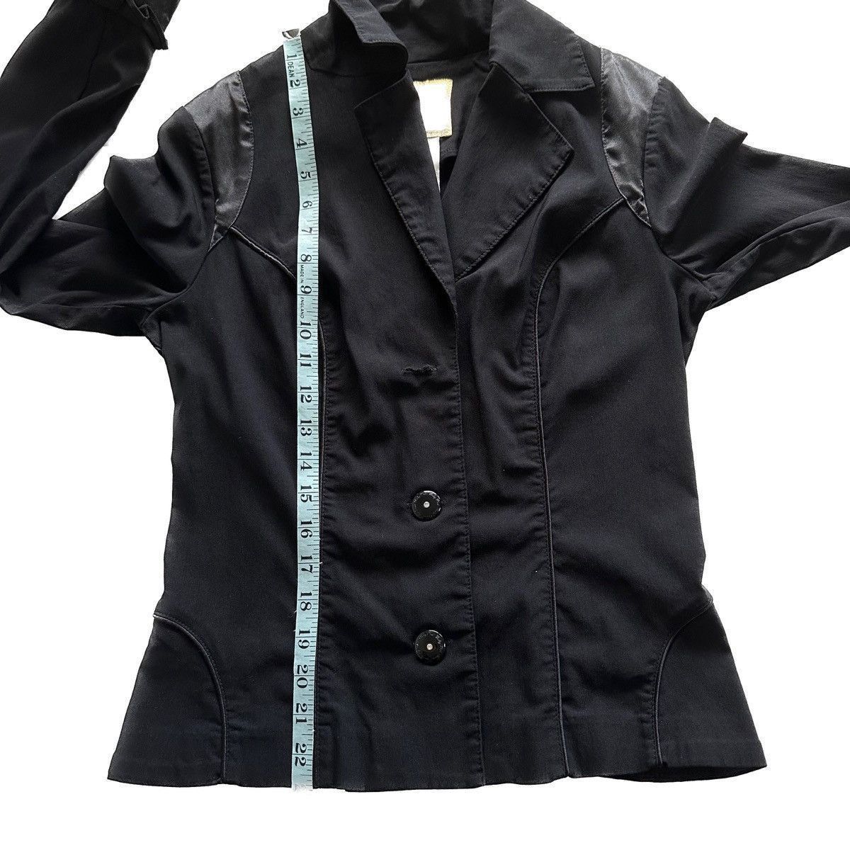 Vintage Baby Phat Gold Cat Satin Trim Frilly Cuff Black Blazer XL Size XL / US 12-14 / IT 48-50 - 13 Thumbnail
