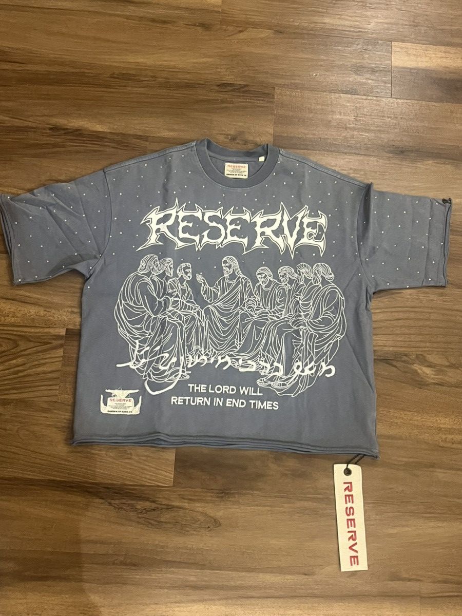 Other Reserve LA blue studded box tshirt medium brand new Size US M / EU 48-50 / 2 - 1 Thumbnail