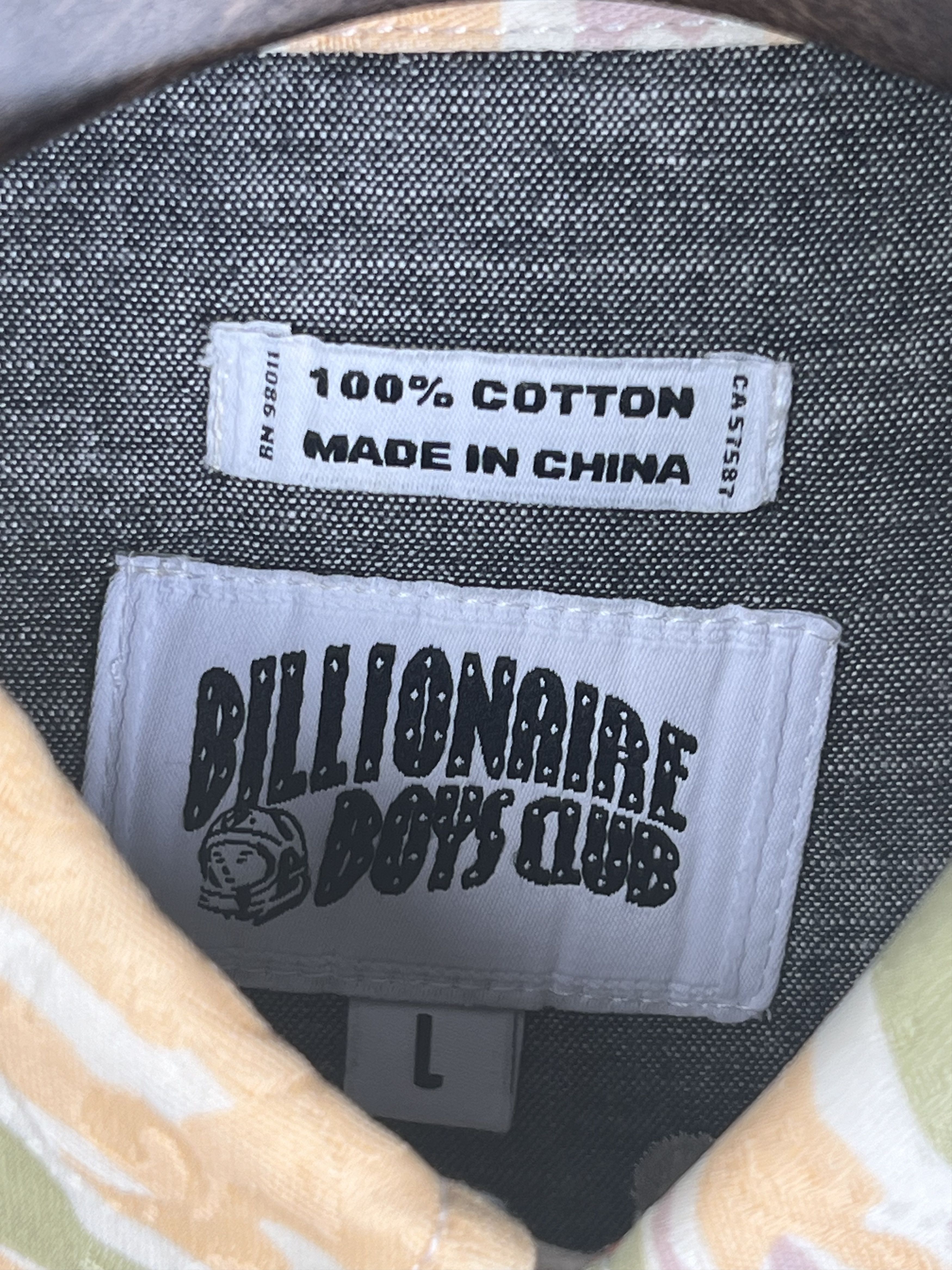 Billionaire Boys Club UNWORN* Garden Woven SS Shirt Size US L / EU 52-54 / 3 - 15 Thumbnail
