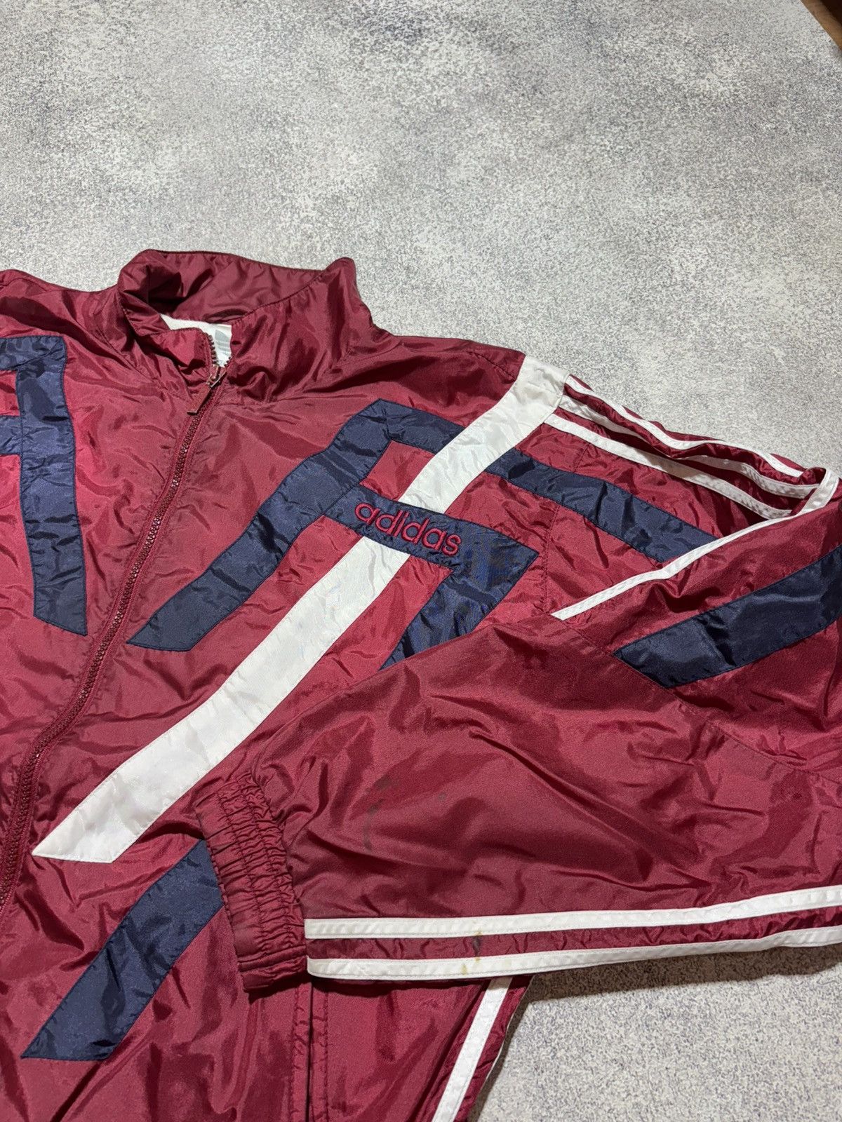 Adidas × Vintage Adidas Vintage Lightweight Windbreaker Sports Jacket Retro Size US L / EU 52-54 / 3 - 4 Thumbnail