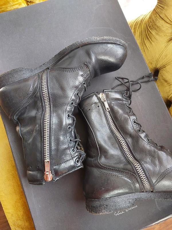 Rick Owens RICK OWENS FALL 2008 Ankle boots Size US 8 / IT 38 - 2 Thumbnail