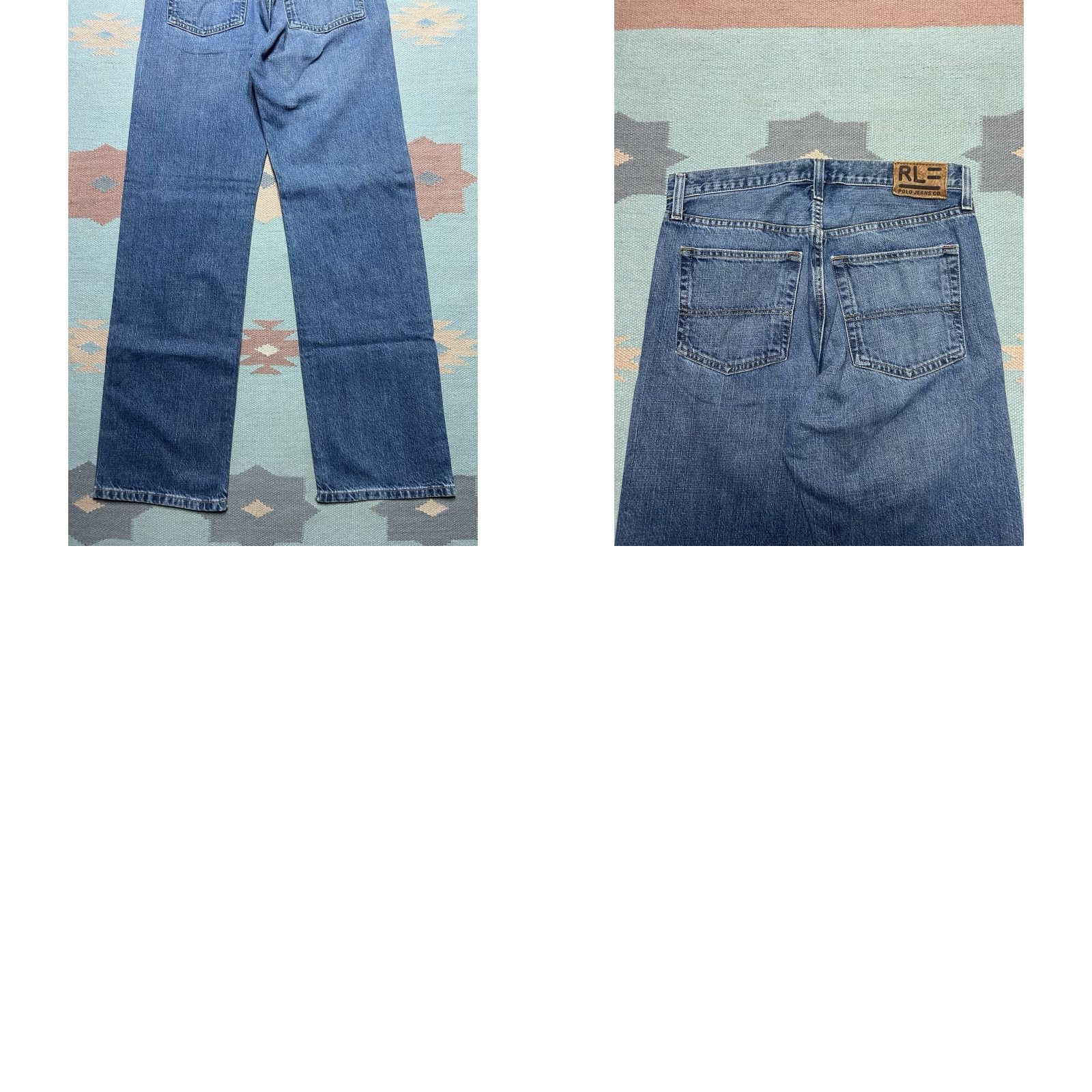 Ralph Lauren VINTAGE Ralph Lauren Jeans Hayden Relaxed Fit Straight Blue 32x32 Mens Denim Jeans Size US 32 / EU 48 - 8 Thumbnail