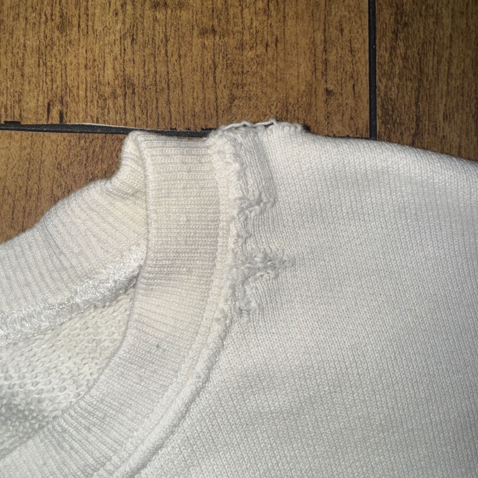 Japanese Brand × R13 R13 Nirvana Never Mind Crewneck Sweater White 24x22 Med Size M / US 6-8 / IT 42-44 - 6 Thumbnail