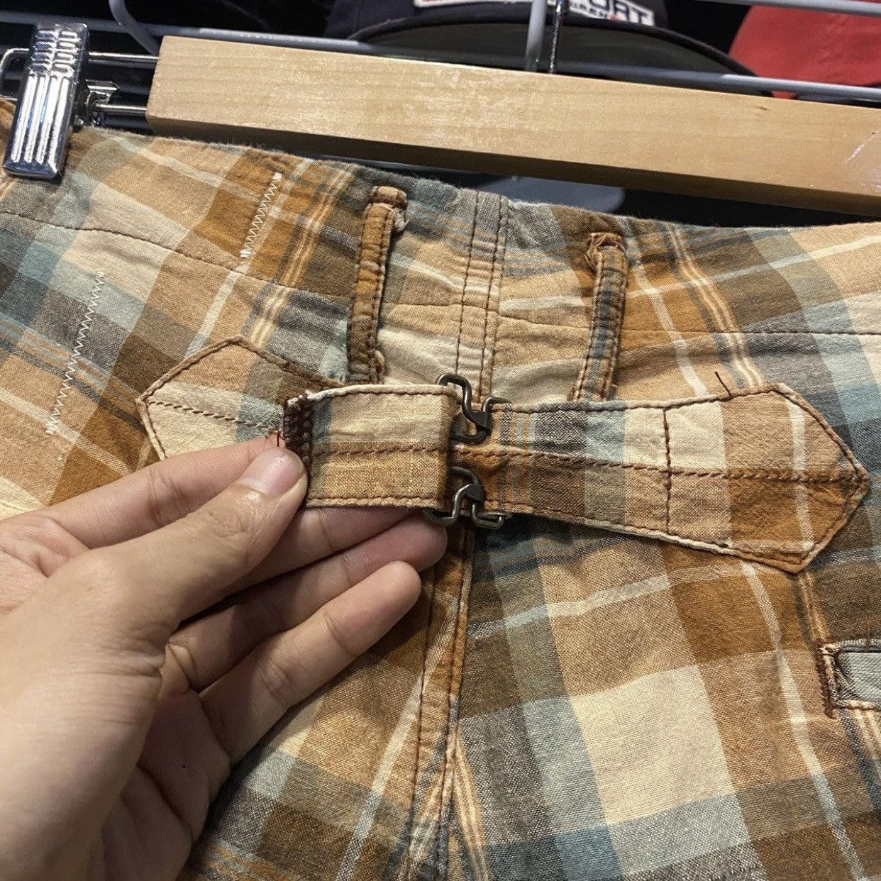 Kapital Kapital brown plaid shorts 28 Size US 28 / EU 44 - 9 Thumbnail