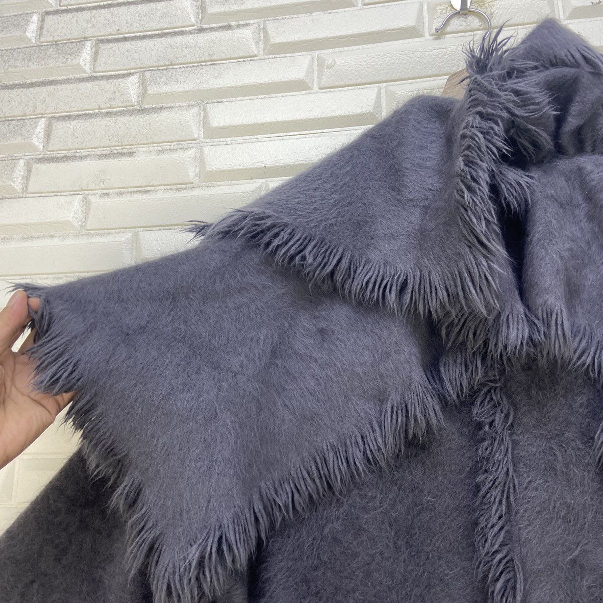 Japanese Brand 🔥Japanese Brand Yukiko Hanai Buttonless Angora Wool Size L / US 10 / IT 46 - 18 Thumbnail