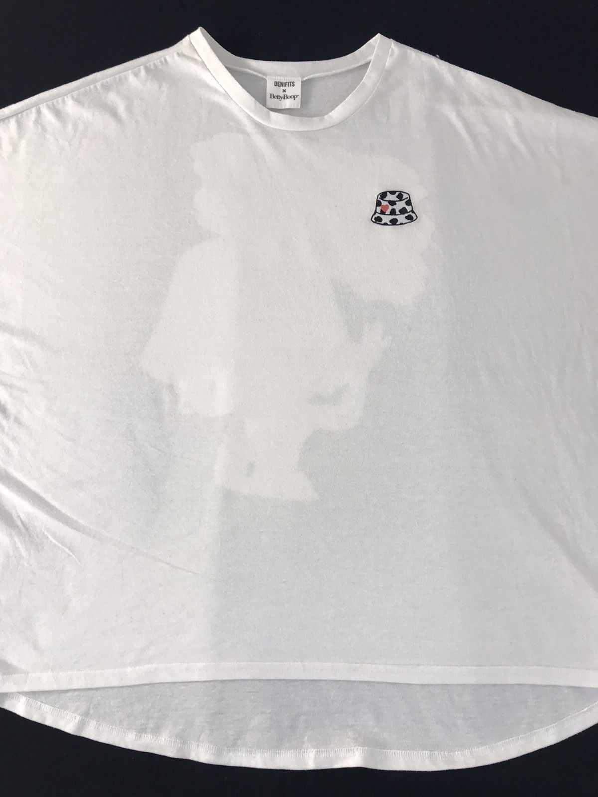 Japanese Brand Hype Definits X Betty Boop Baggy Crewneck Big Printed Tee Size XXL / US 16-18 / IT 52-54 - 4 Thumbnail