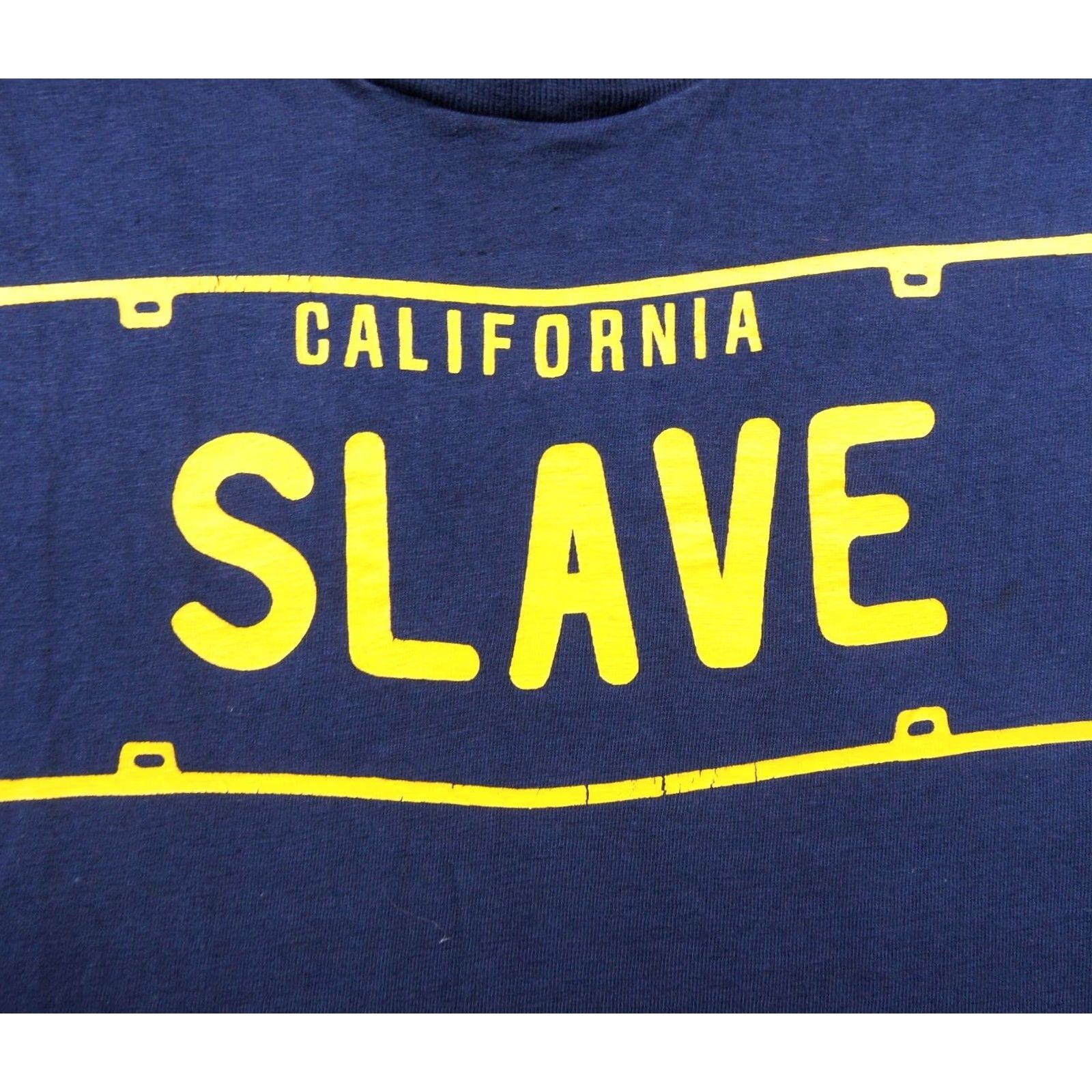 Vintage Vintage California Shirt Mens Small Blue Graphic License Plate Single Stitch 80s Size US S / EU 44-46 / 1 - 2 Thumbnail
