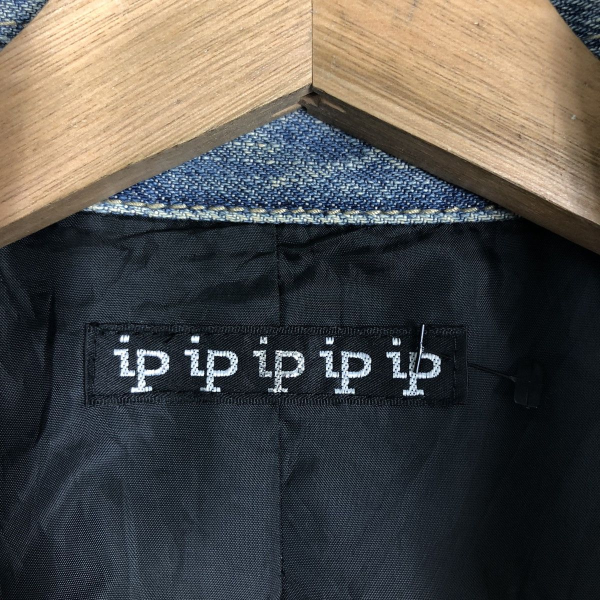 Japanese Brand 🔥Rare Cropped Denim Jacket Biker Wear IP IP Japan Made Size US M / EU 48-50 / 2 - 13 Thumbnail
