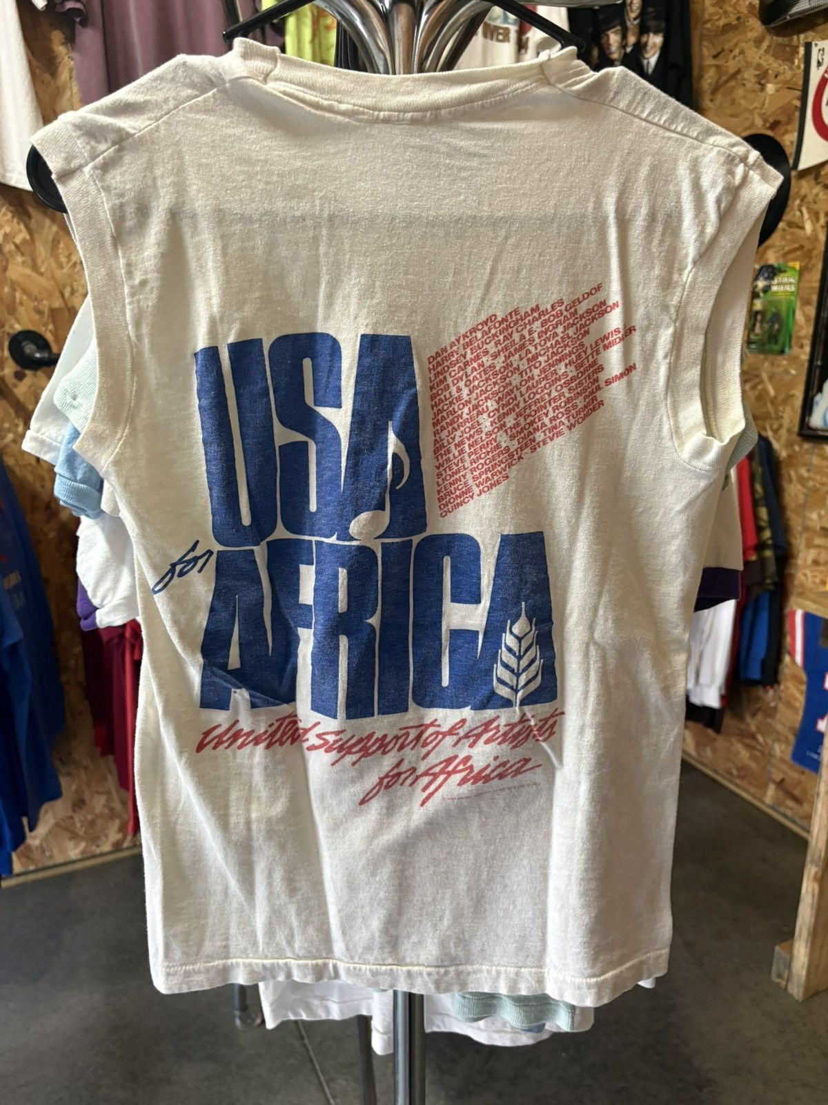 Band Tees 1985 We Are The World Tank Top Size US L / EU 52-54 / 3 - 2 Thumbnail