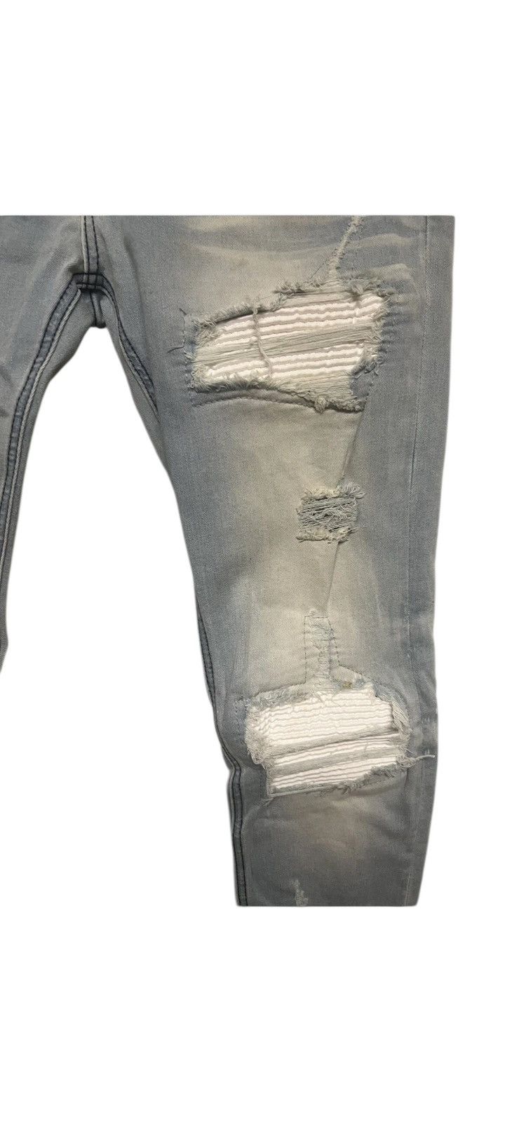 Other Rockstar Patchwork Jeans Ripped Bleached Jeans Pants Sz 30 Size US 30 / EU 46 - 6 Thumbnail